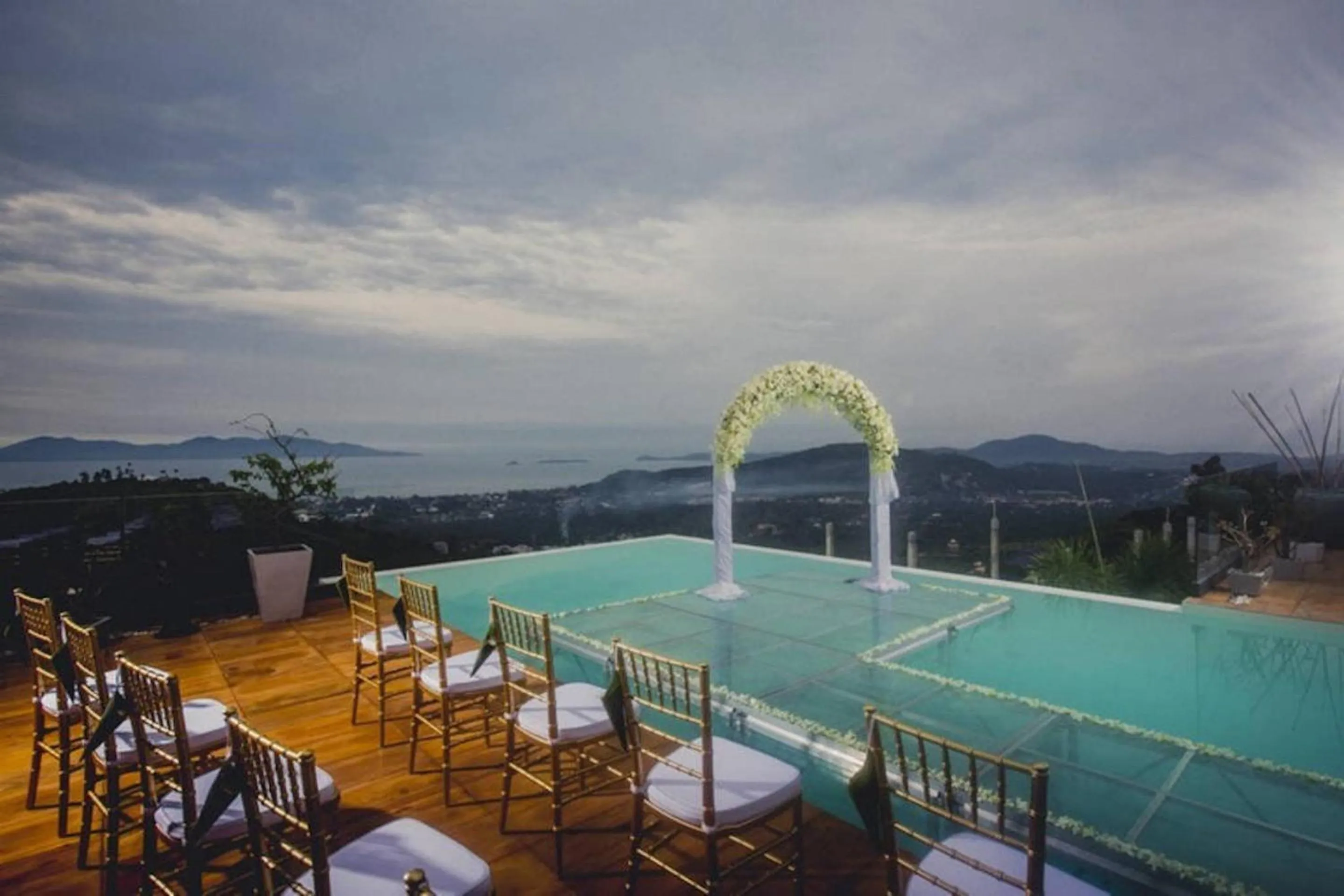 Banquet/Function facilities in 9 Bedroom Sea Blue View Villa - 5 Star with Staff SDV080A-By Samui Dream Villas