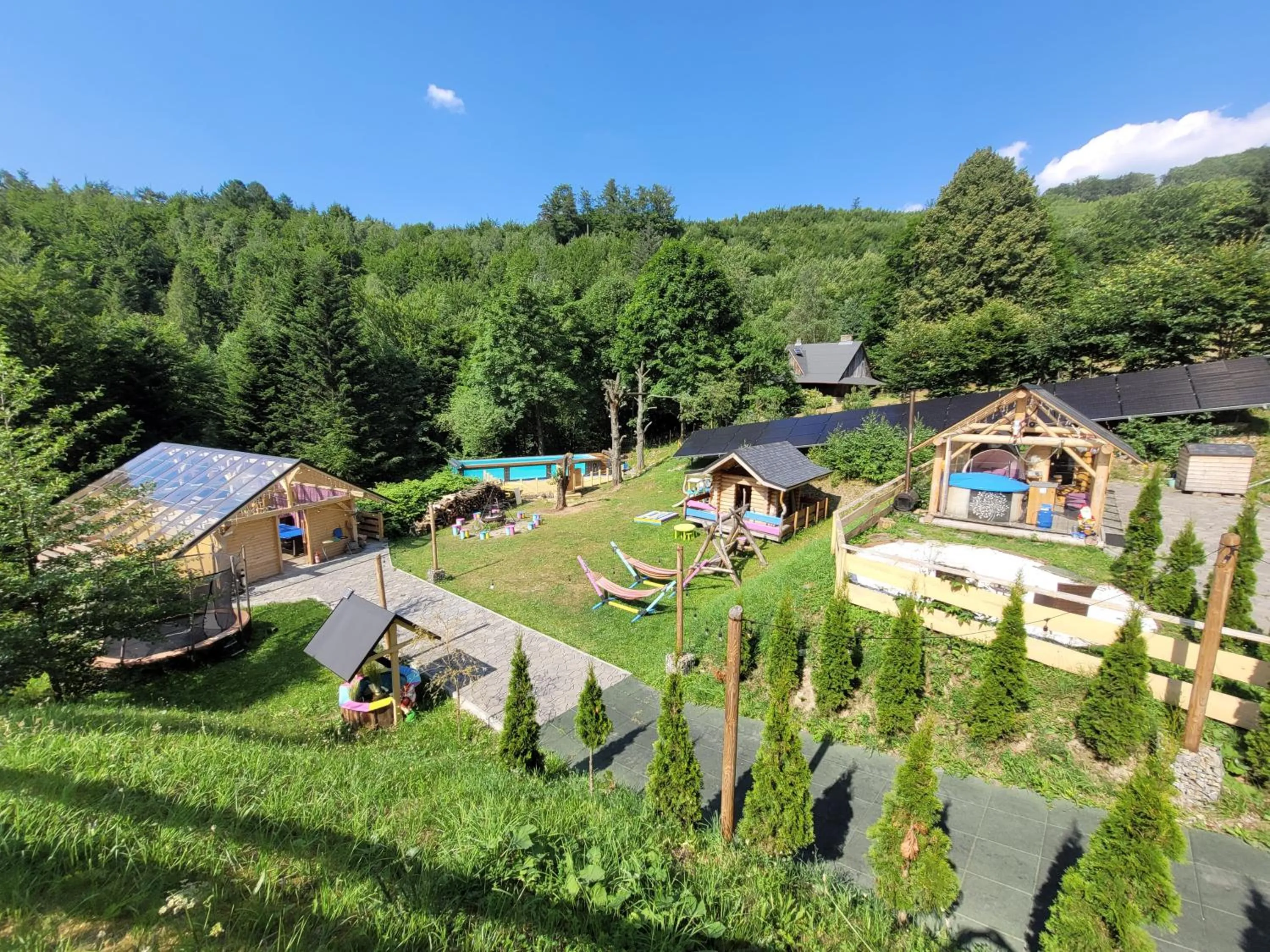 Swimming pool in Cicha Polana