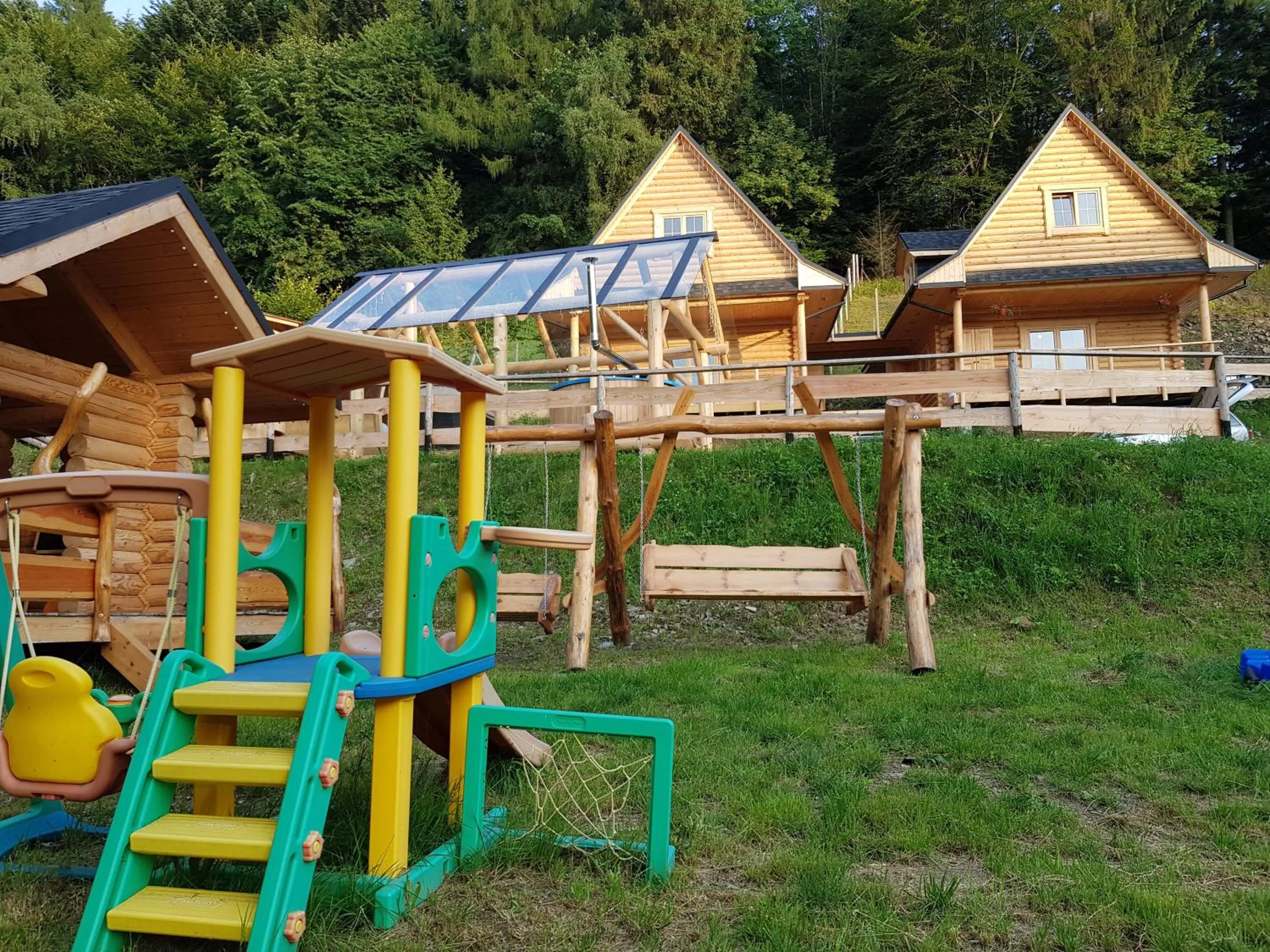 Children play ground in Cicha Polana