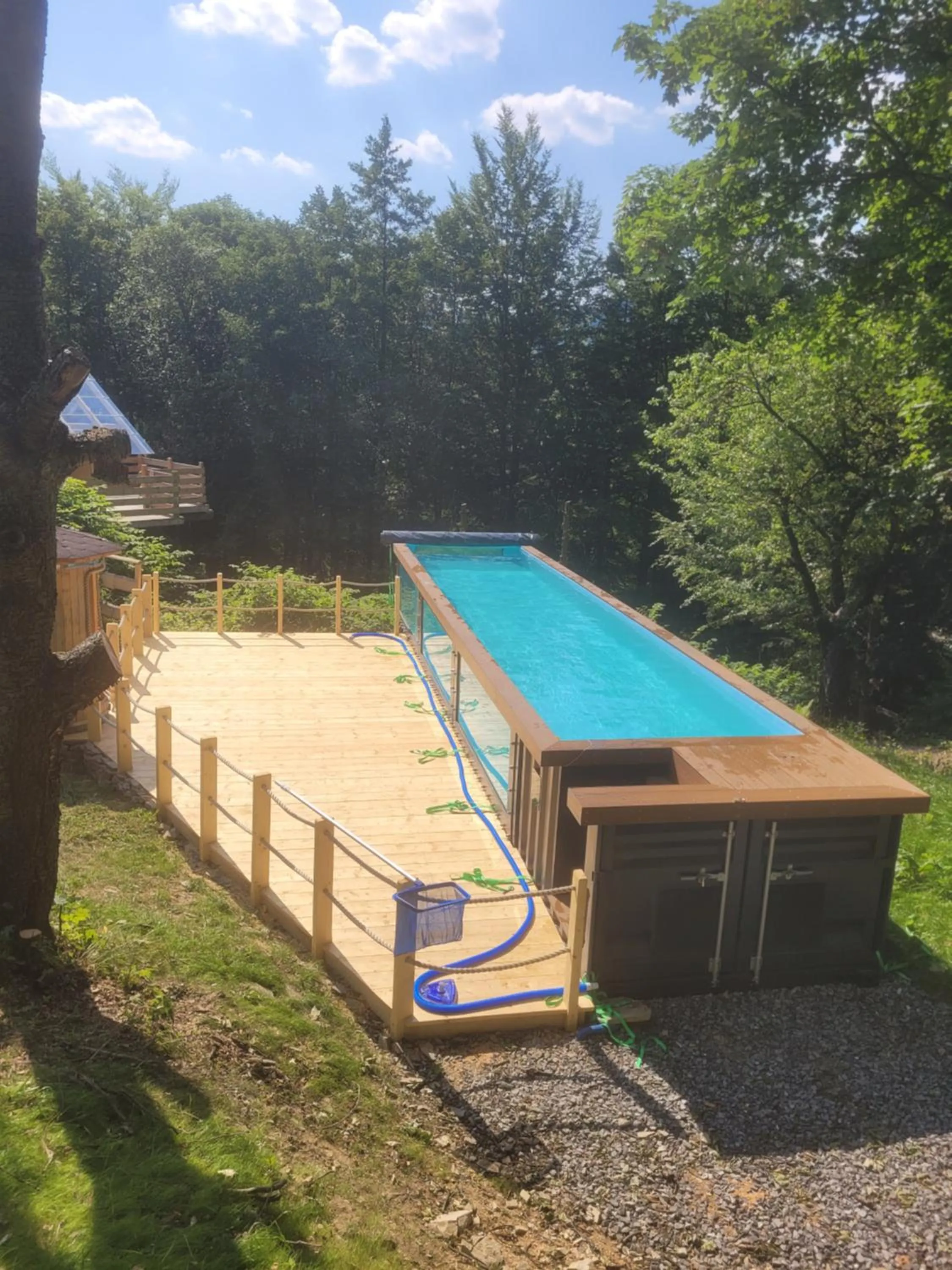 Swimming pool in Cicha Polana