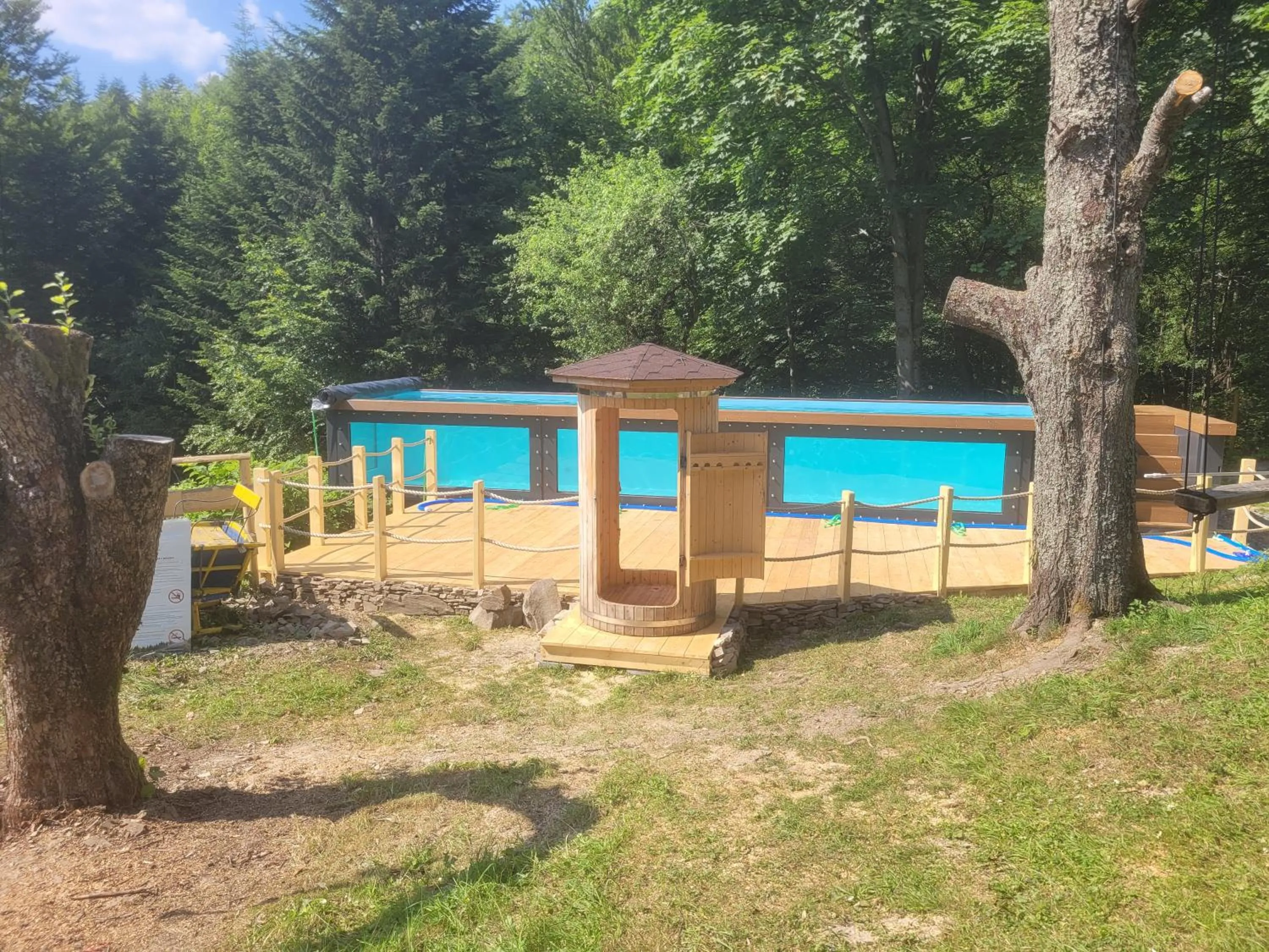 Swimming pool in Cicha Polana