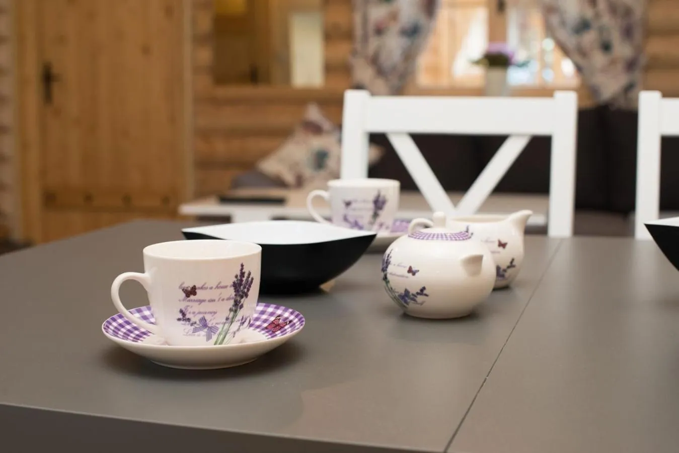 Dining area in Cicha Polana