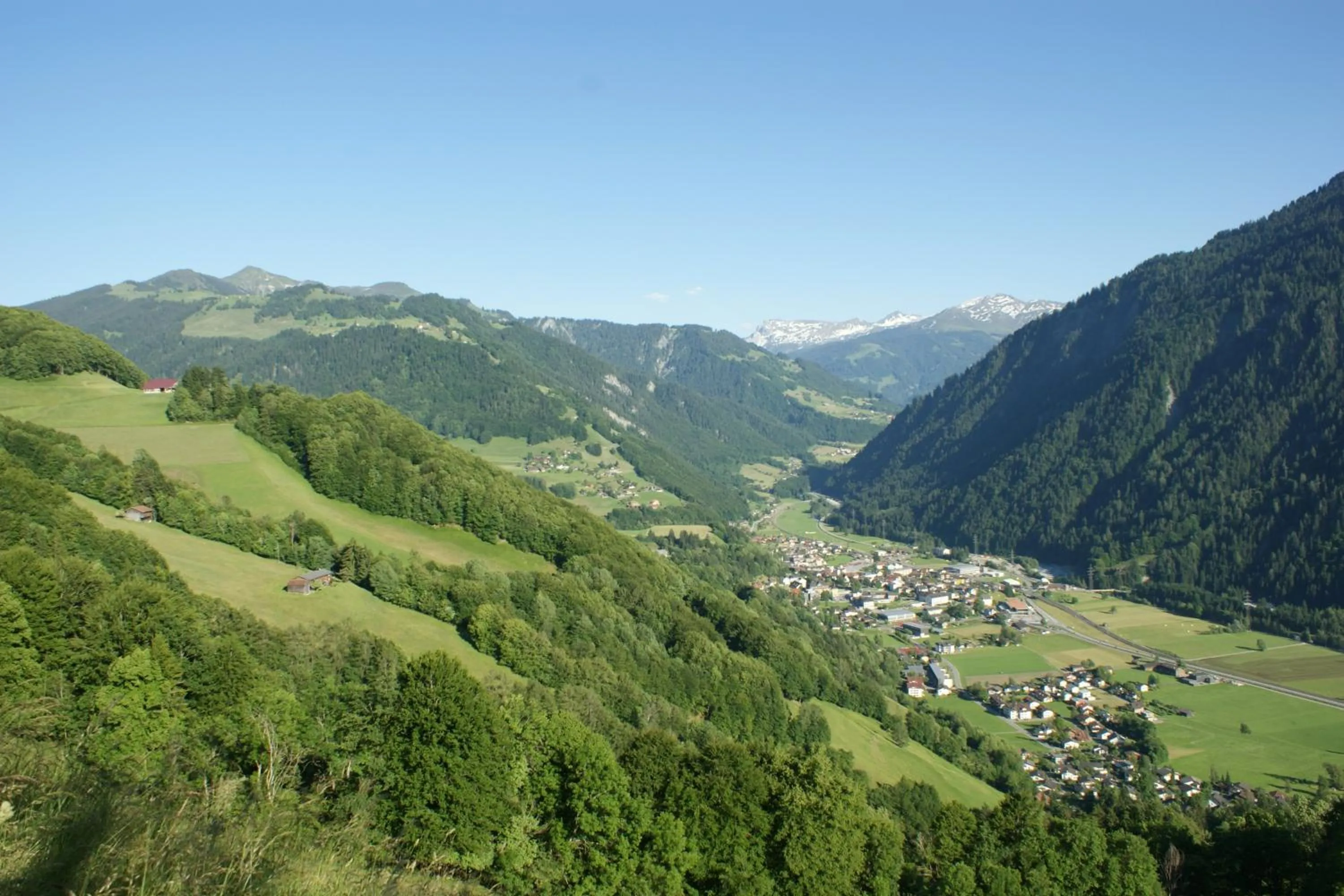 Natural landscape in Gästehaus Alpina in Fanas