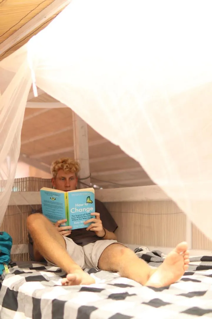 Bed in Seabreeze Hostel Bali