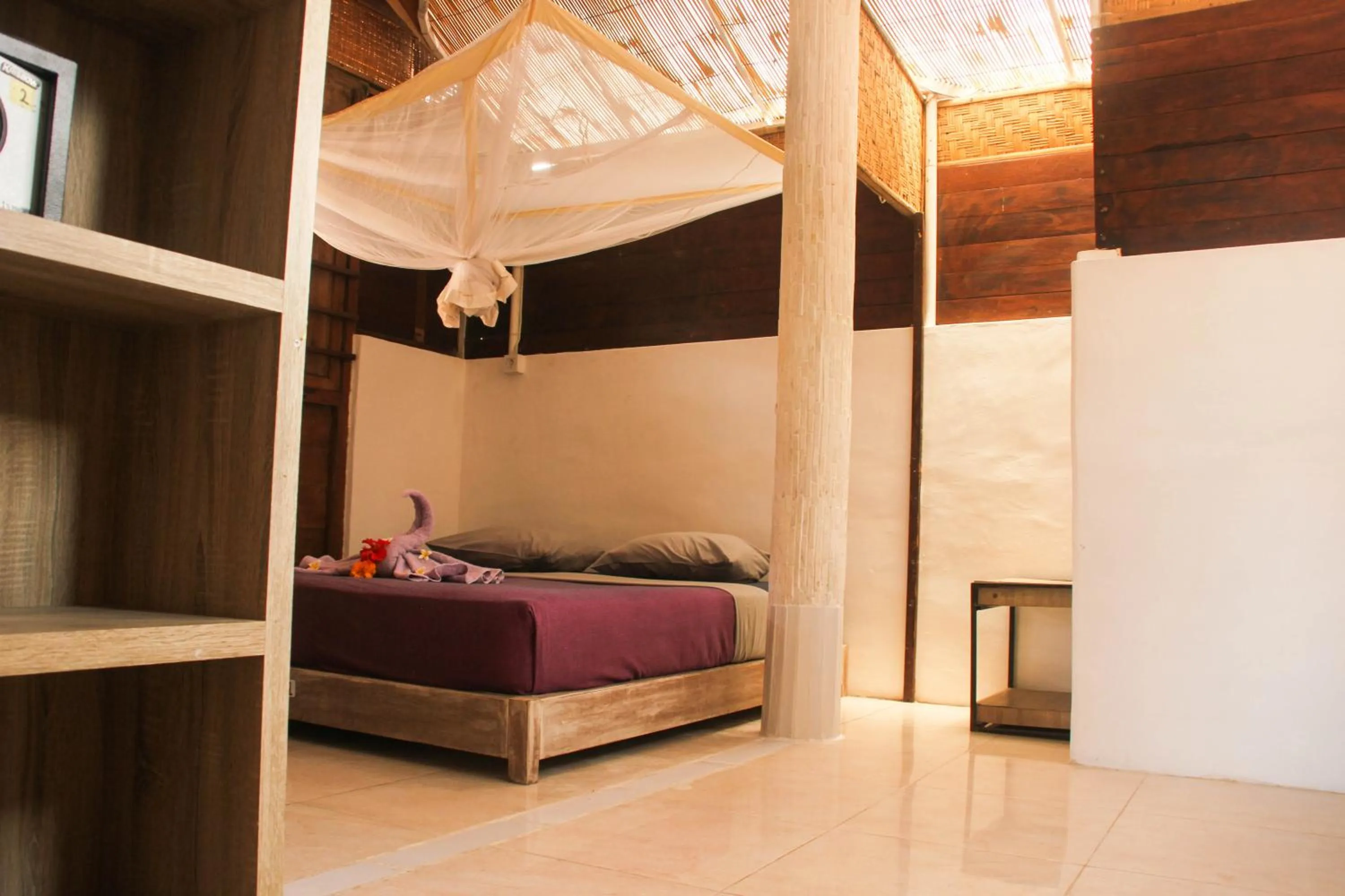 Bed in Seabreeze Hostel Bali