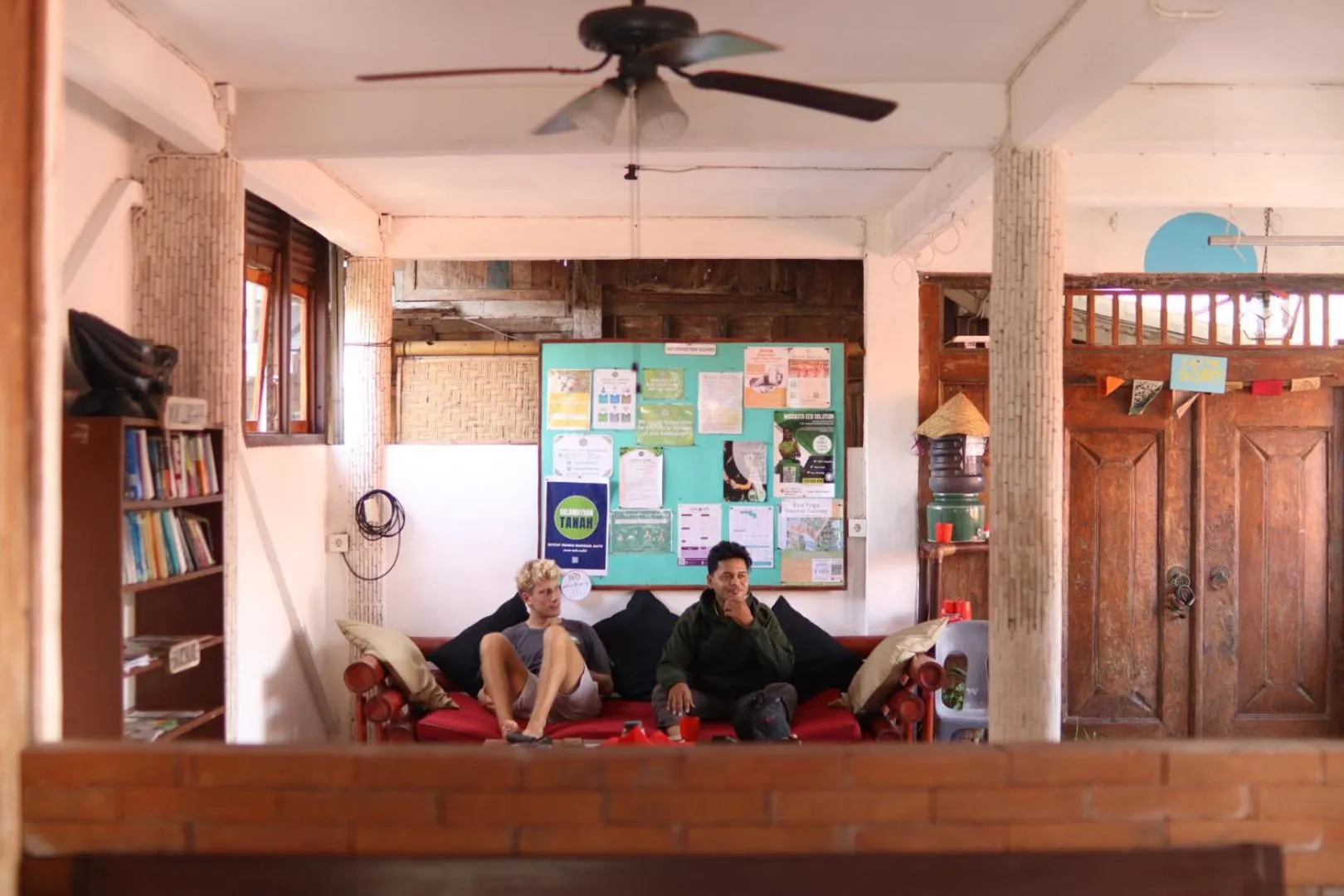 Lounge or bar in Seabreeze Hostel Bali