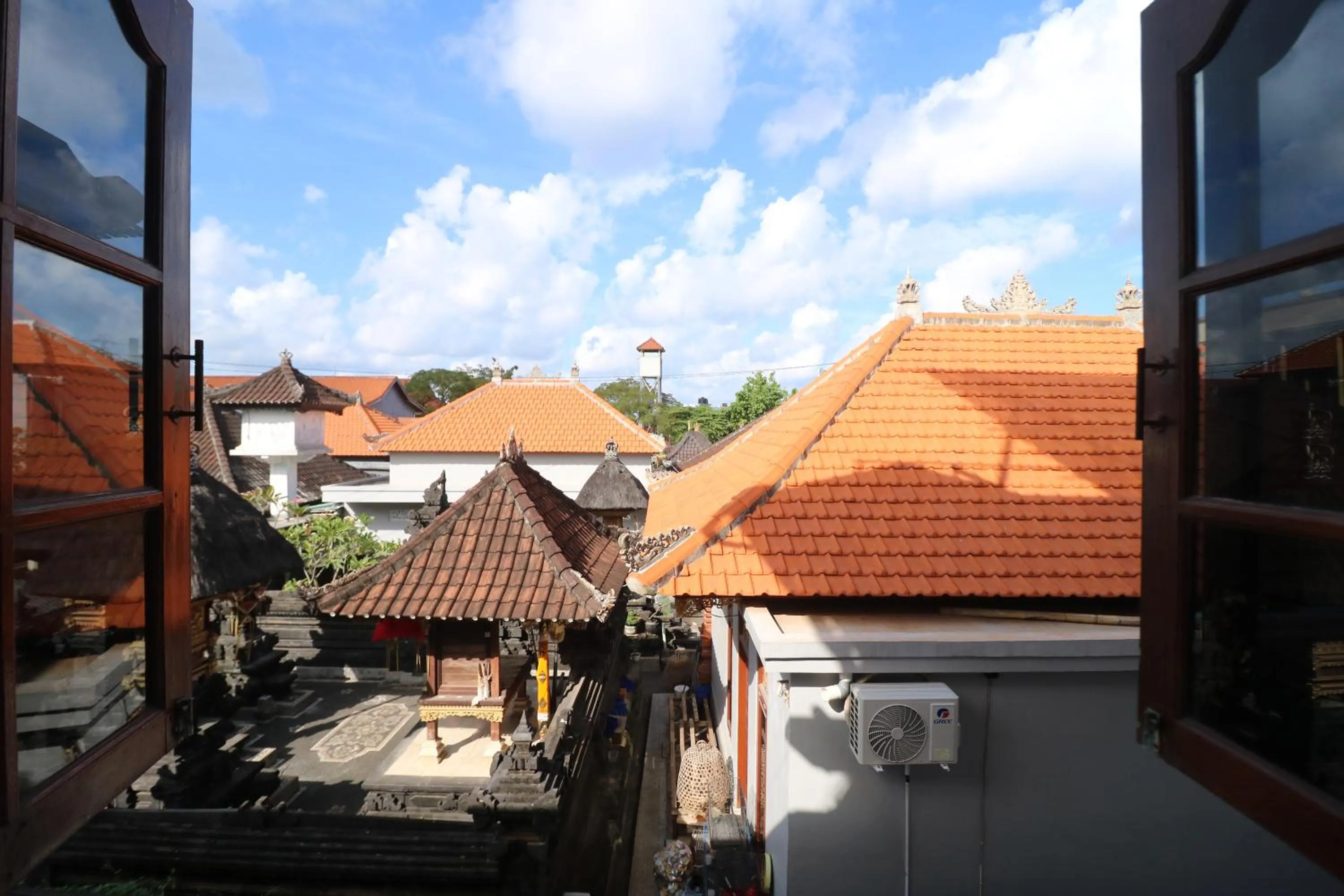 City view in Seabreeze Hostel Bali
