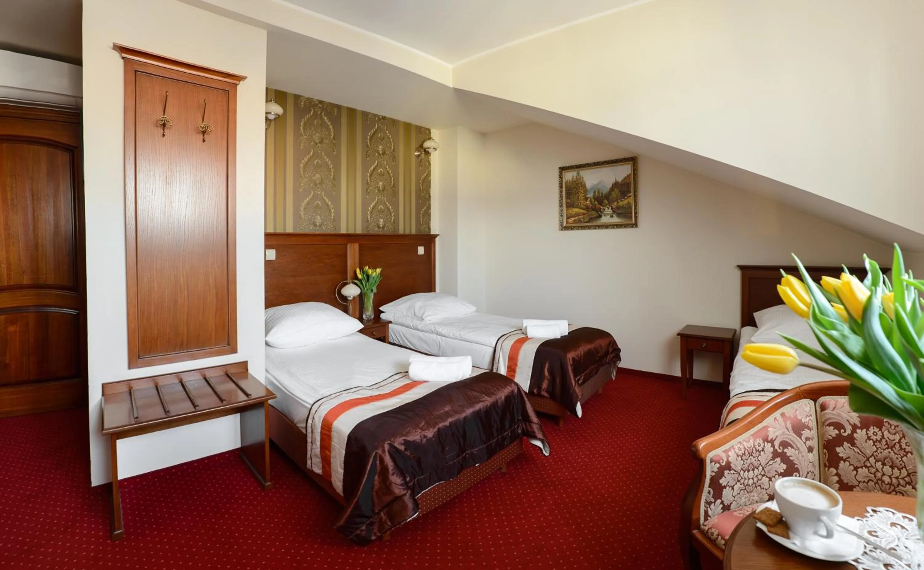 Bed in Dworek Vesaria