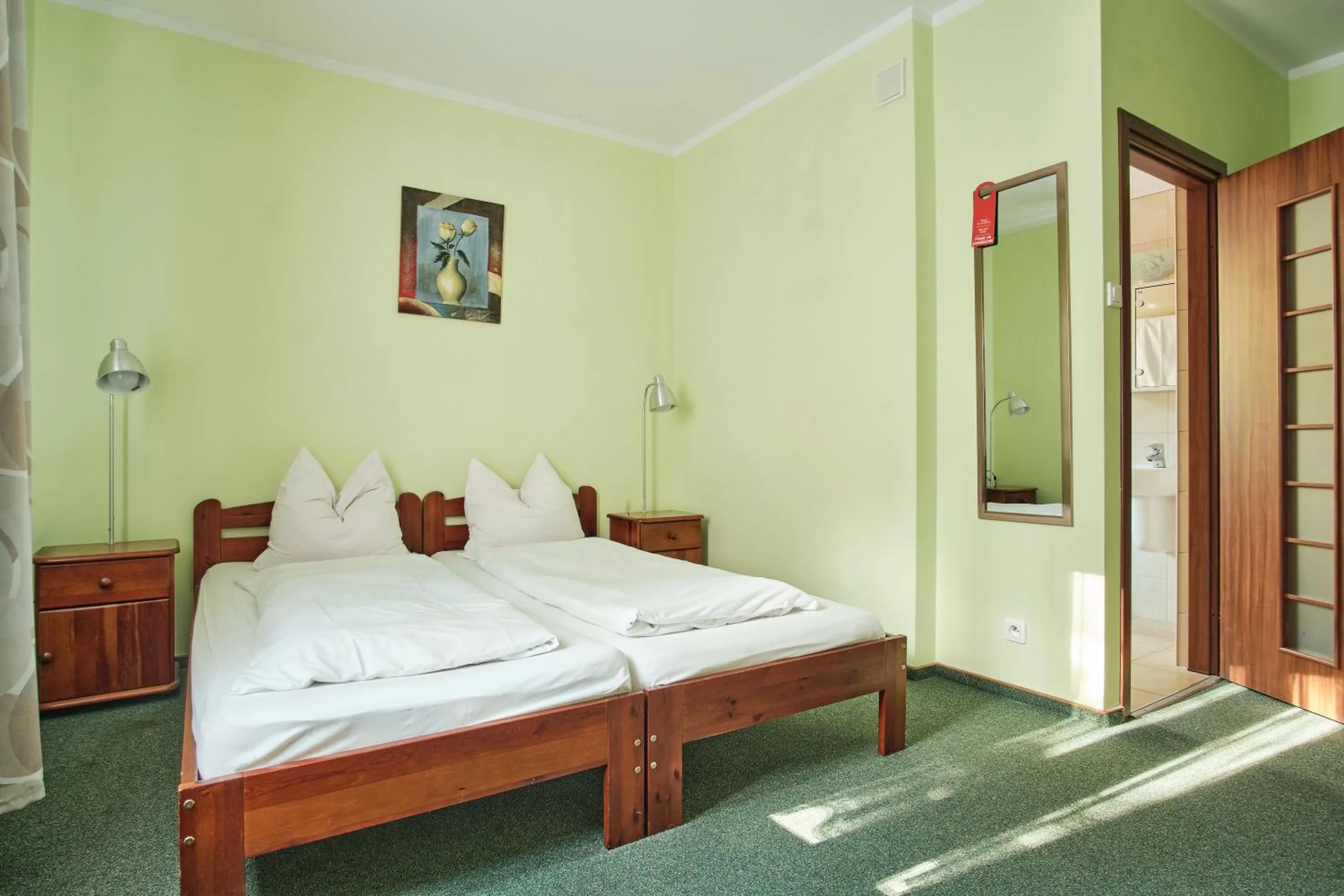 Bed in Willa Preludium