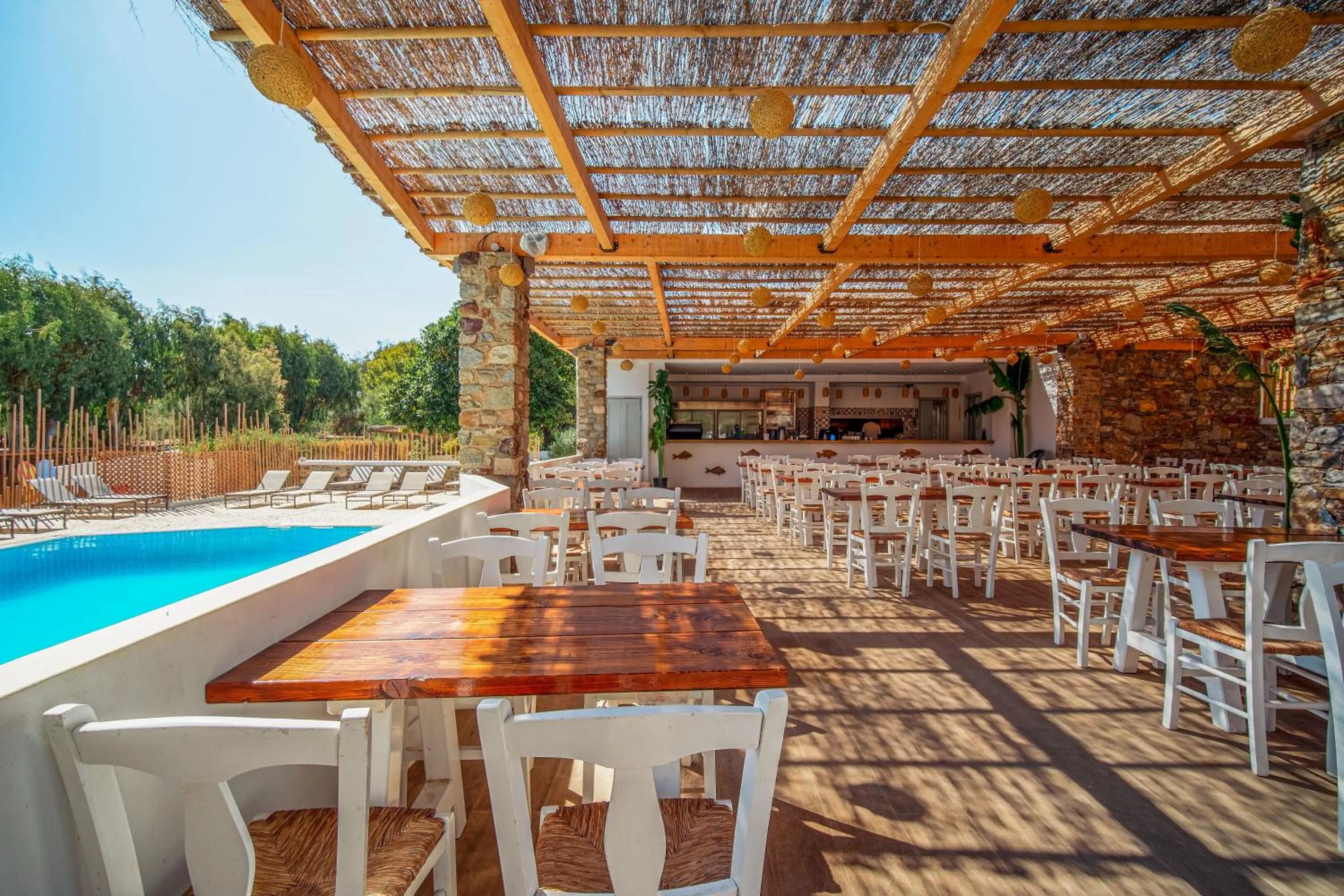 Restaurant/places to eat in Coralli Seaside Resort