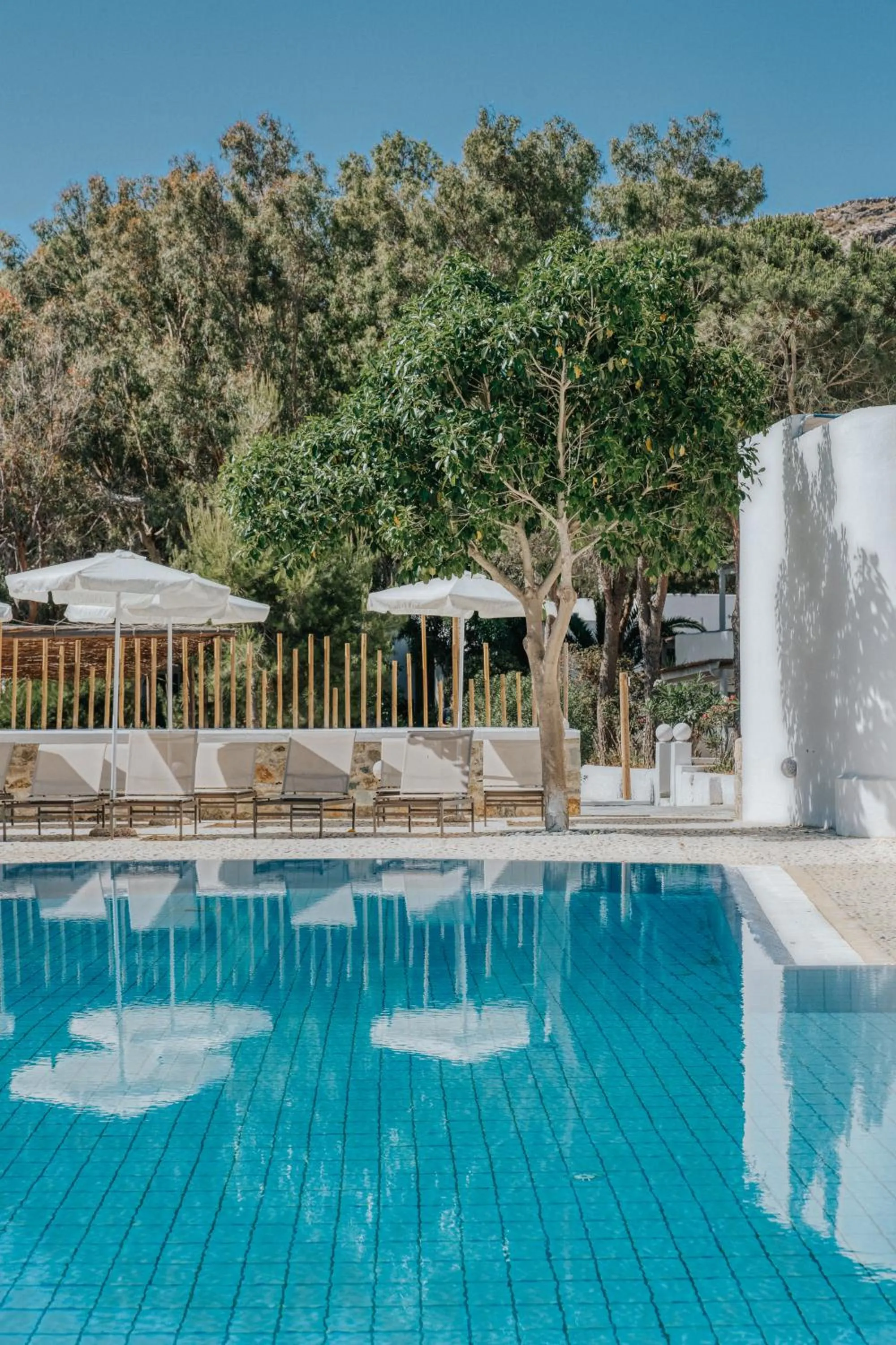 Swimming pool in Coralli Seaside Resort