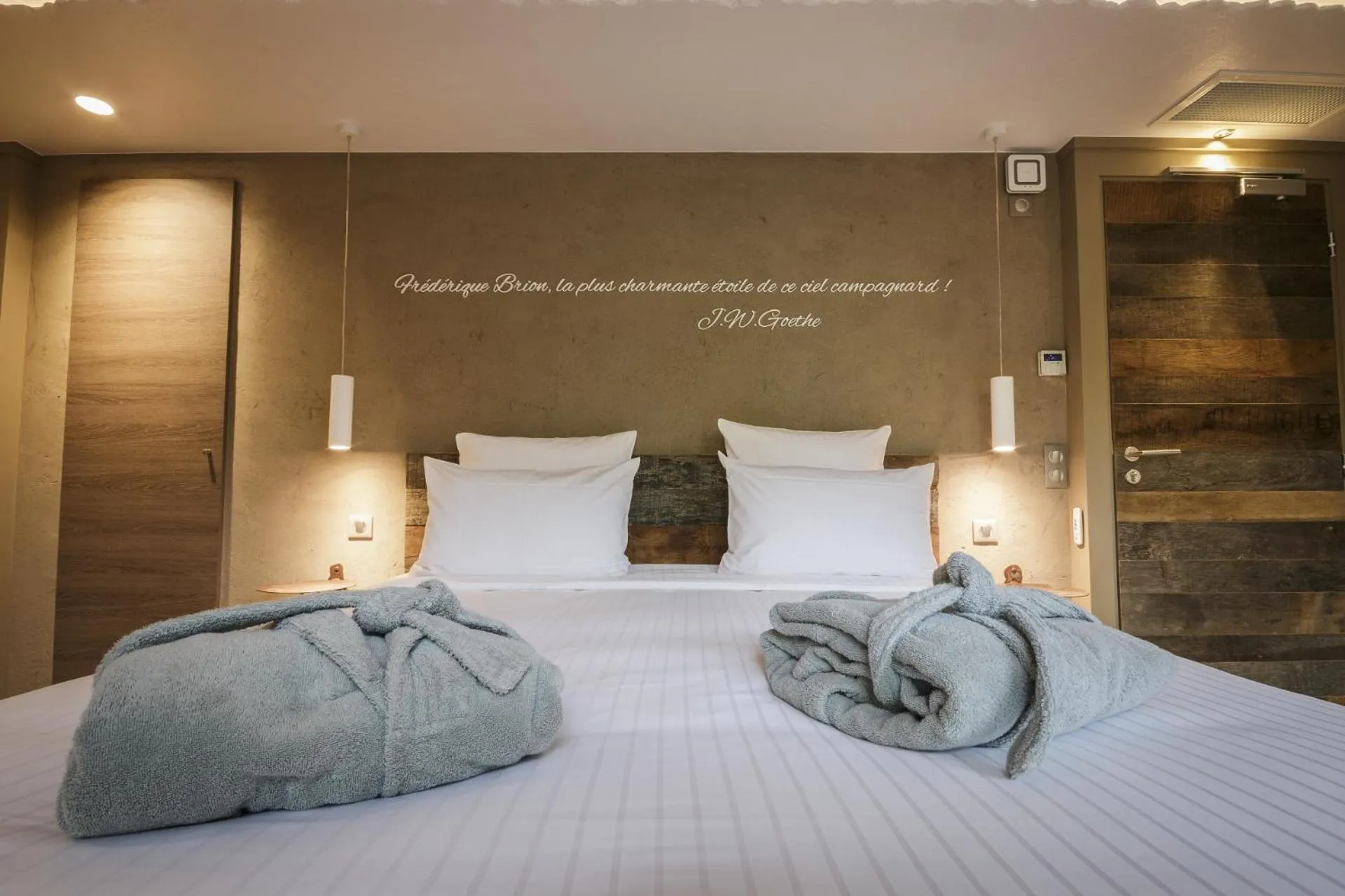 Bed in Auberge au Boeuf