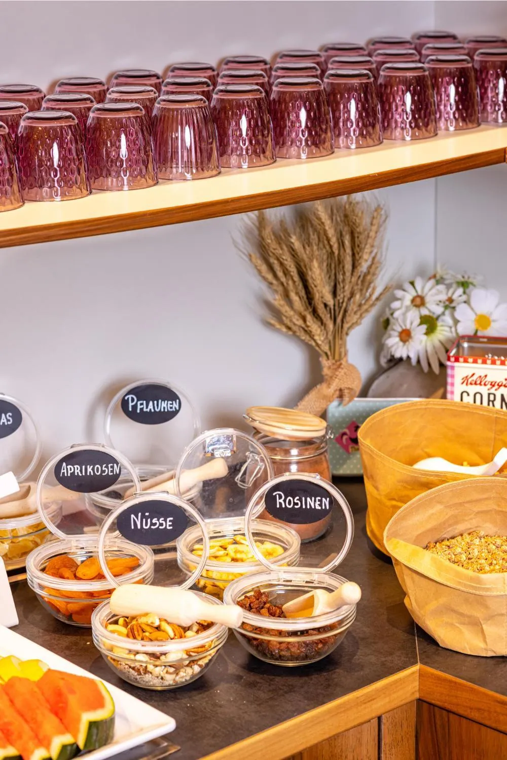 Breakfast in Das Mühlentor Hotel