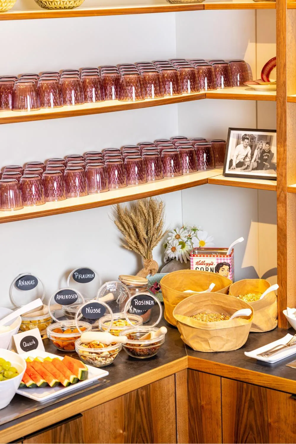 Breakfast in Das Mühlentor Hotel