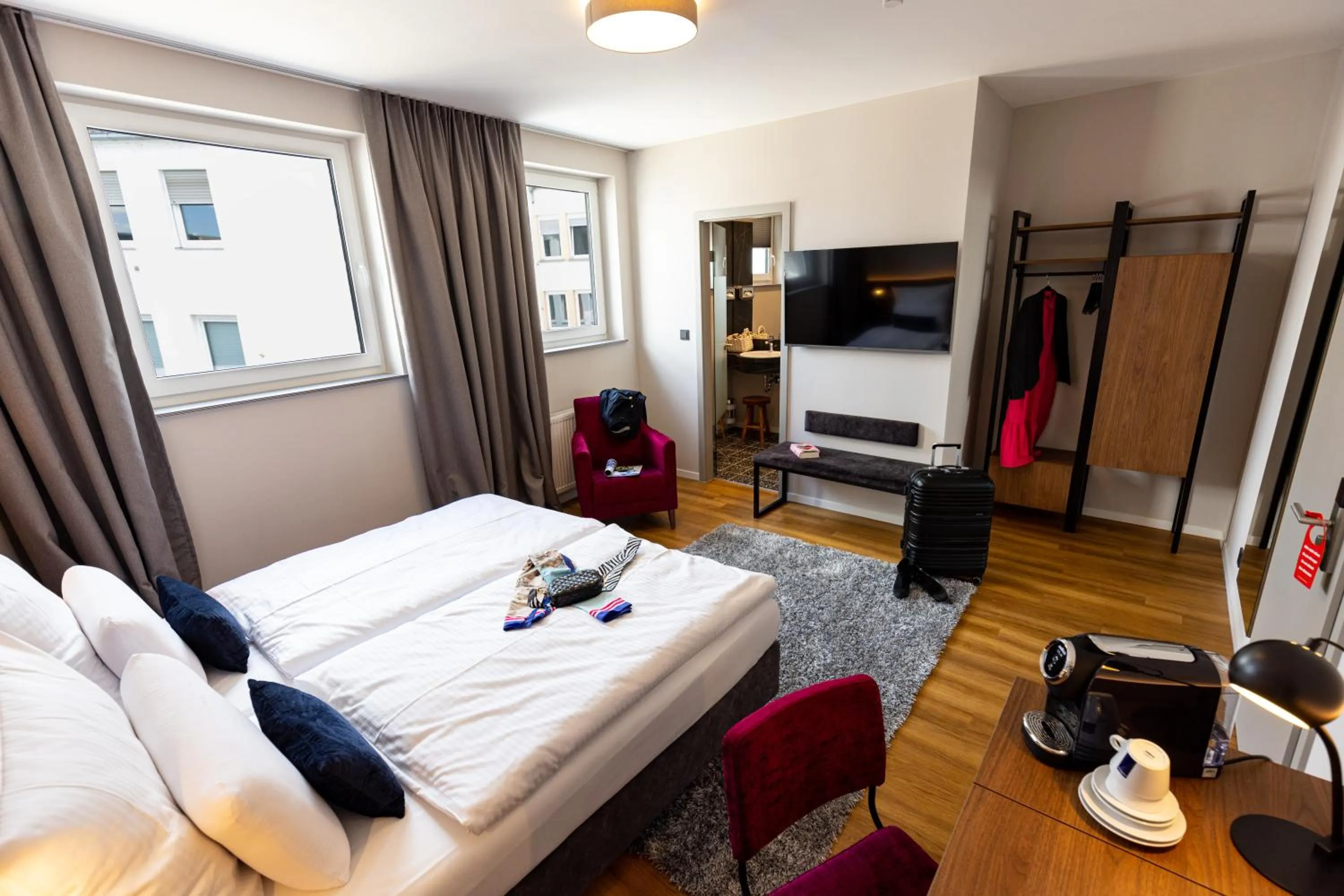 Photo of the whole room, Bed in Das Mühlentor Hotel