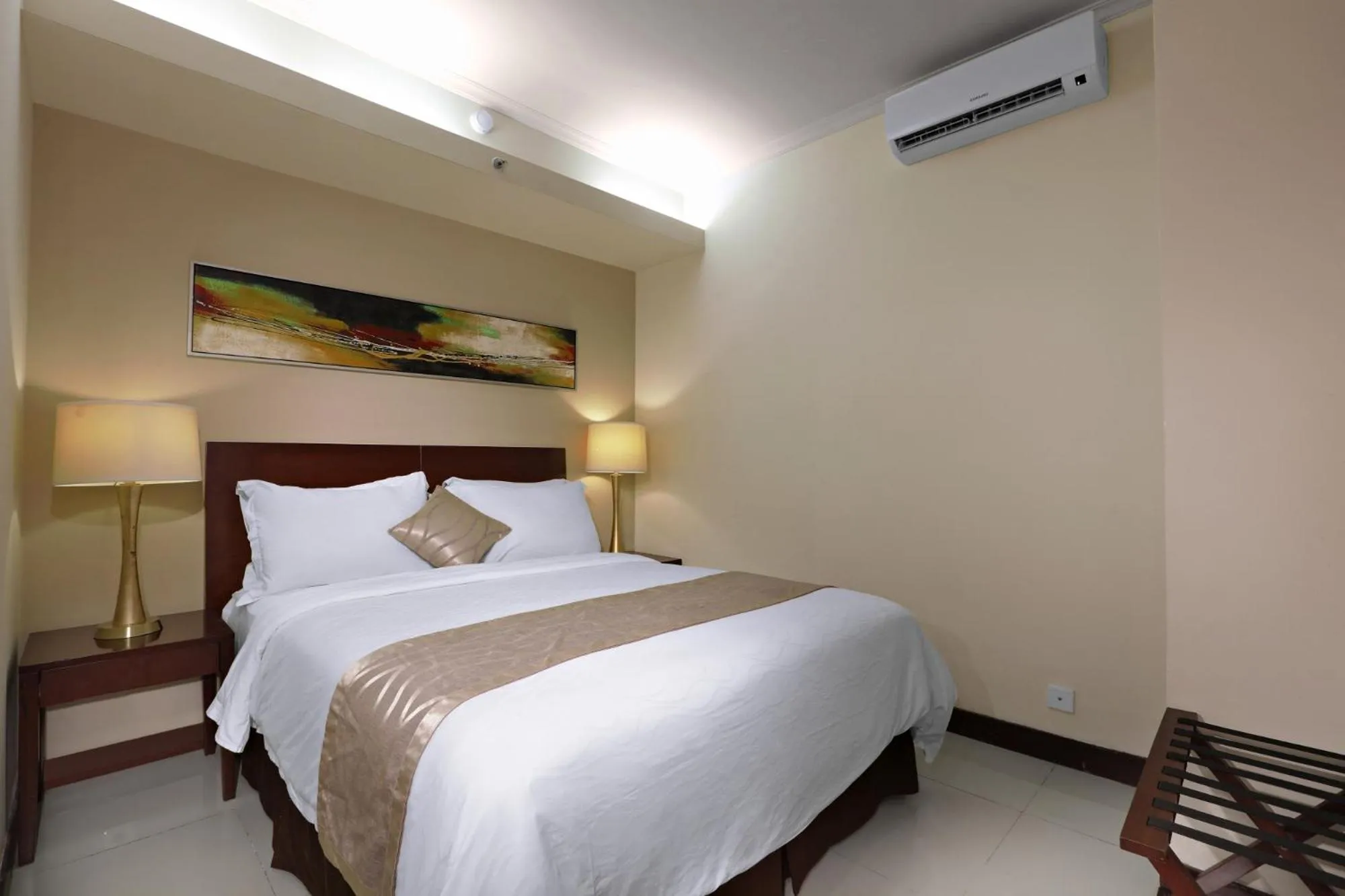 Bedroom, Bed in Grand Dafam Ancol Jakarta