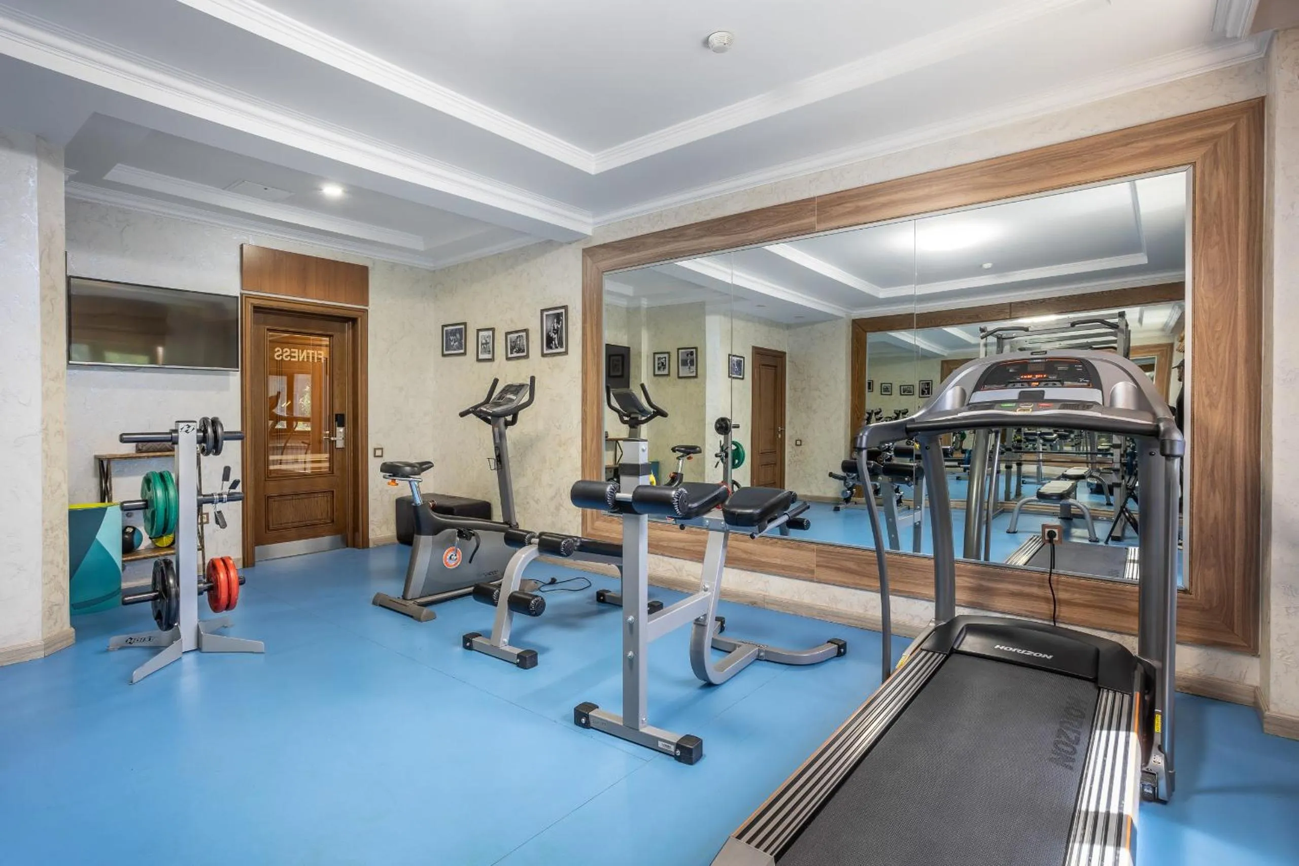 Fitness centre/facilities in Sacvoyage Hotel
