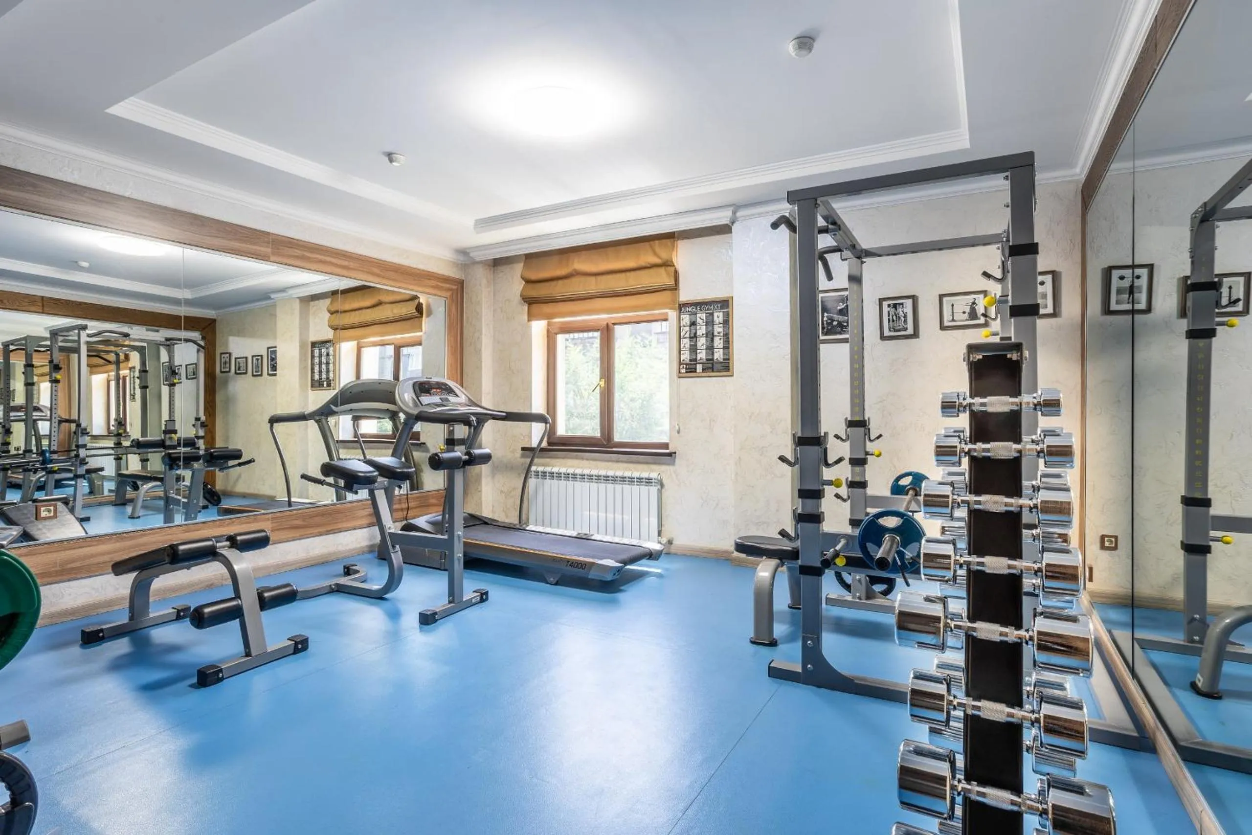 Fitness centre/facilities in Sacvoyage Hotel