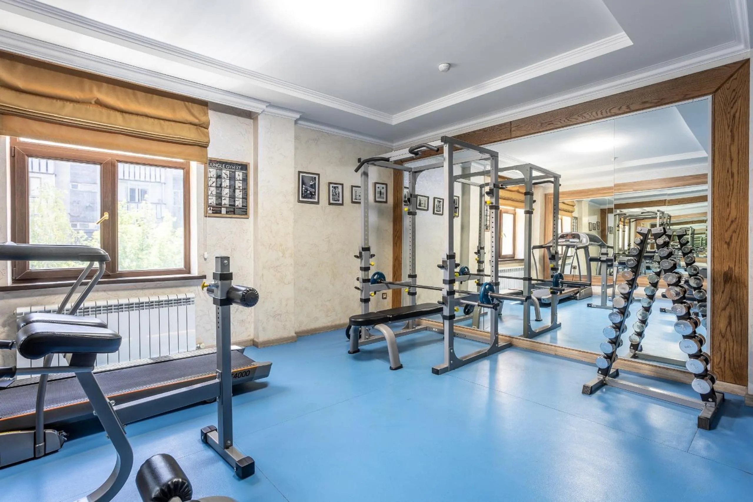 Fitness centre/facilities in Sacvoyage Hotel