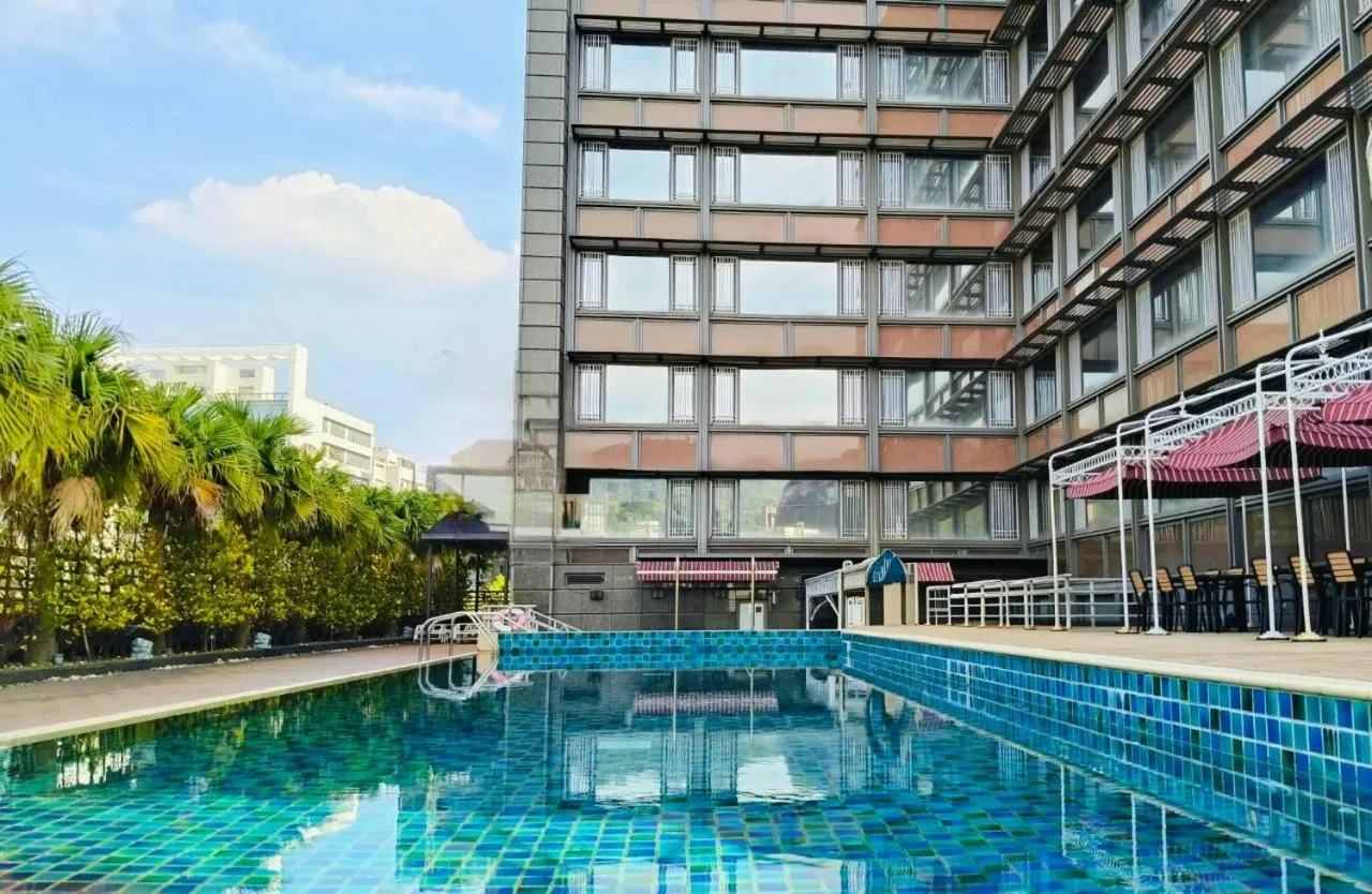 Pool view in S Aura Hotel