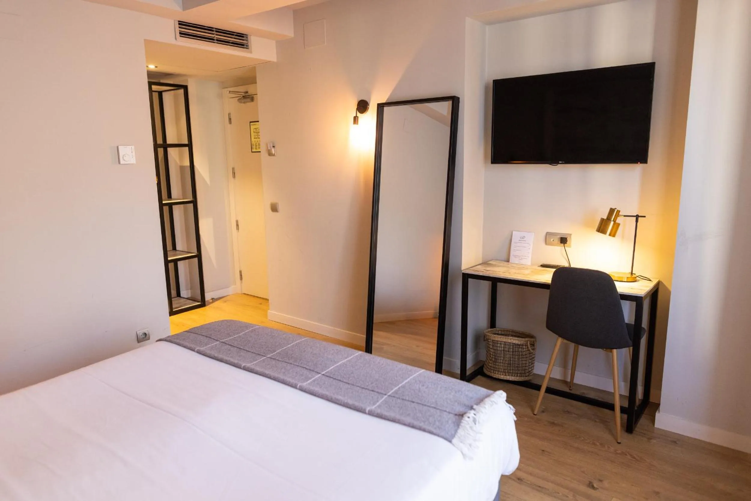 Bed in Hotel Cims de Camprodon