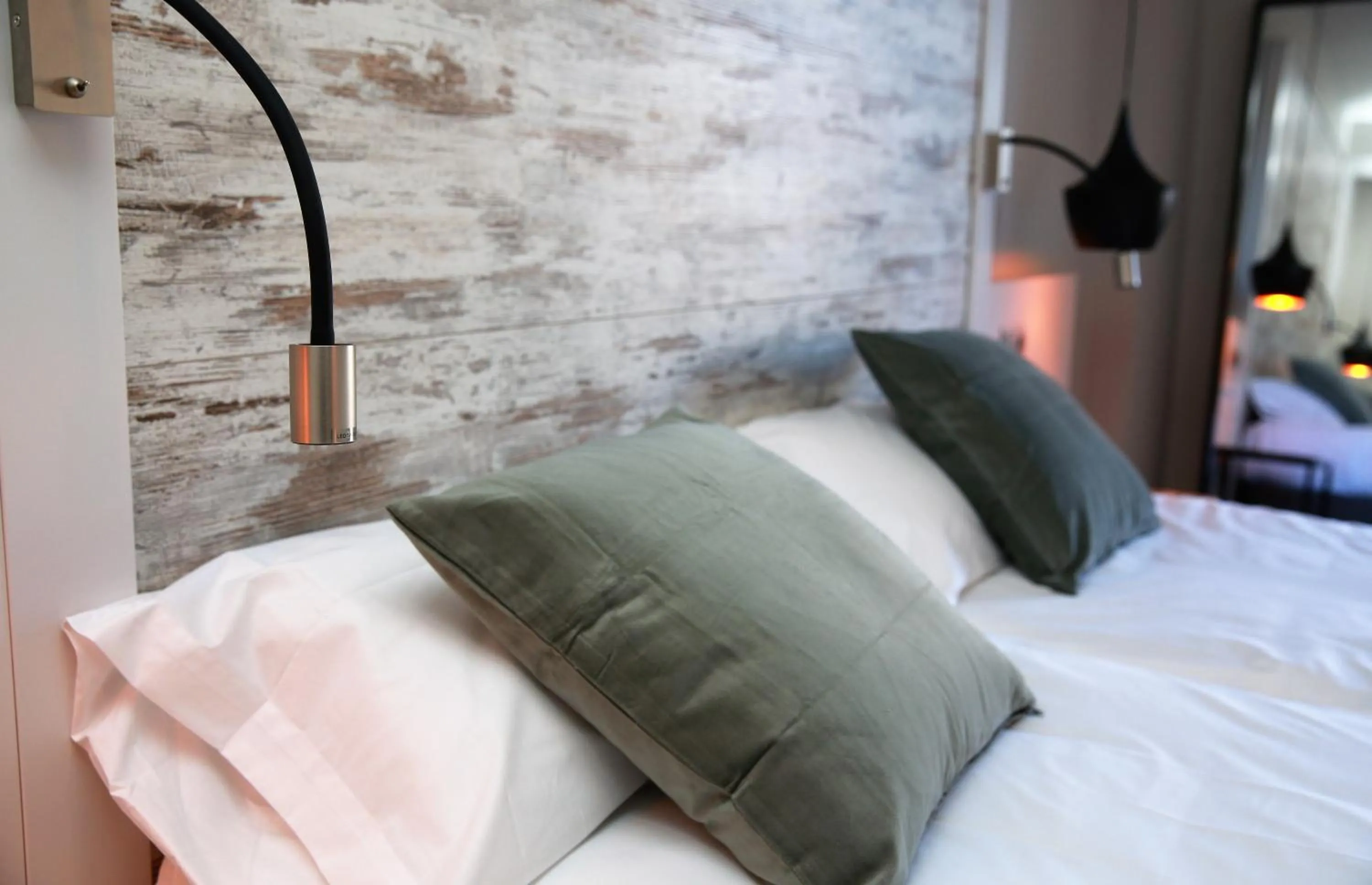 Bed in Hotel Cims de Camprodon