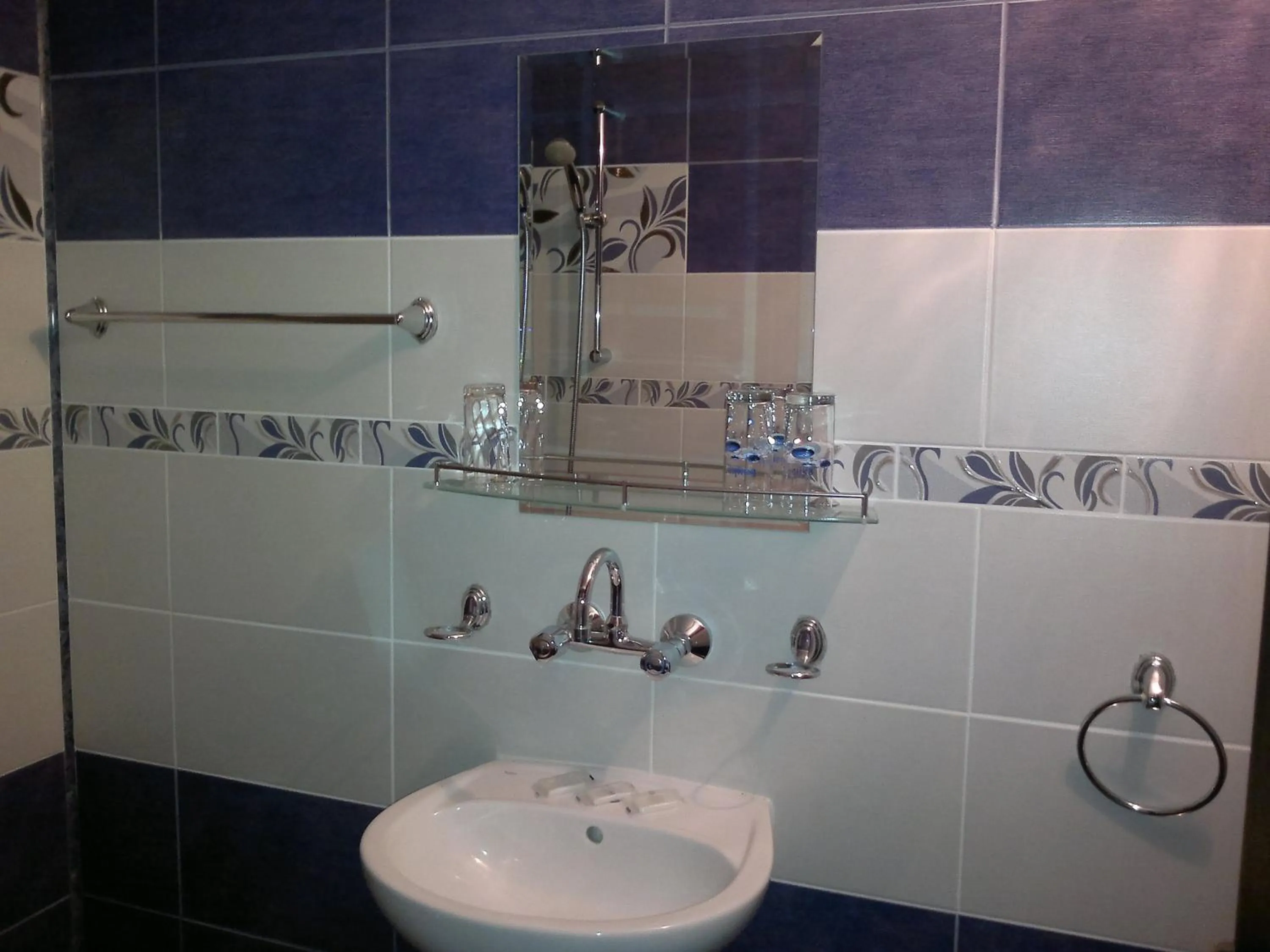 Bathroom in Family Hotel Marsina