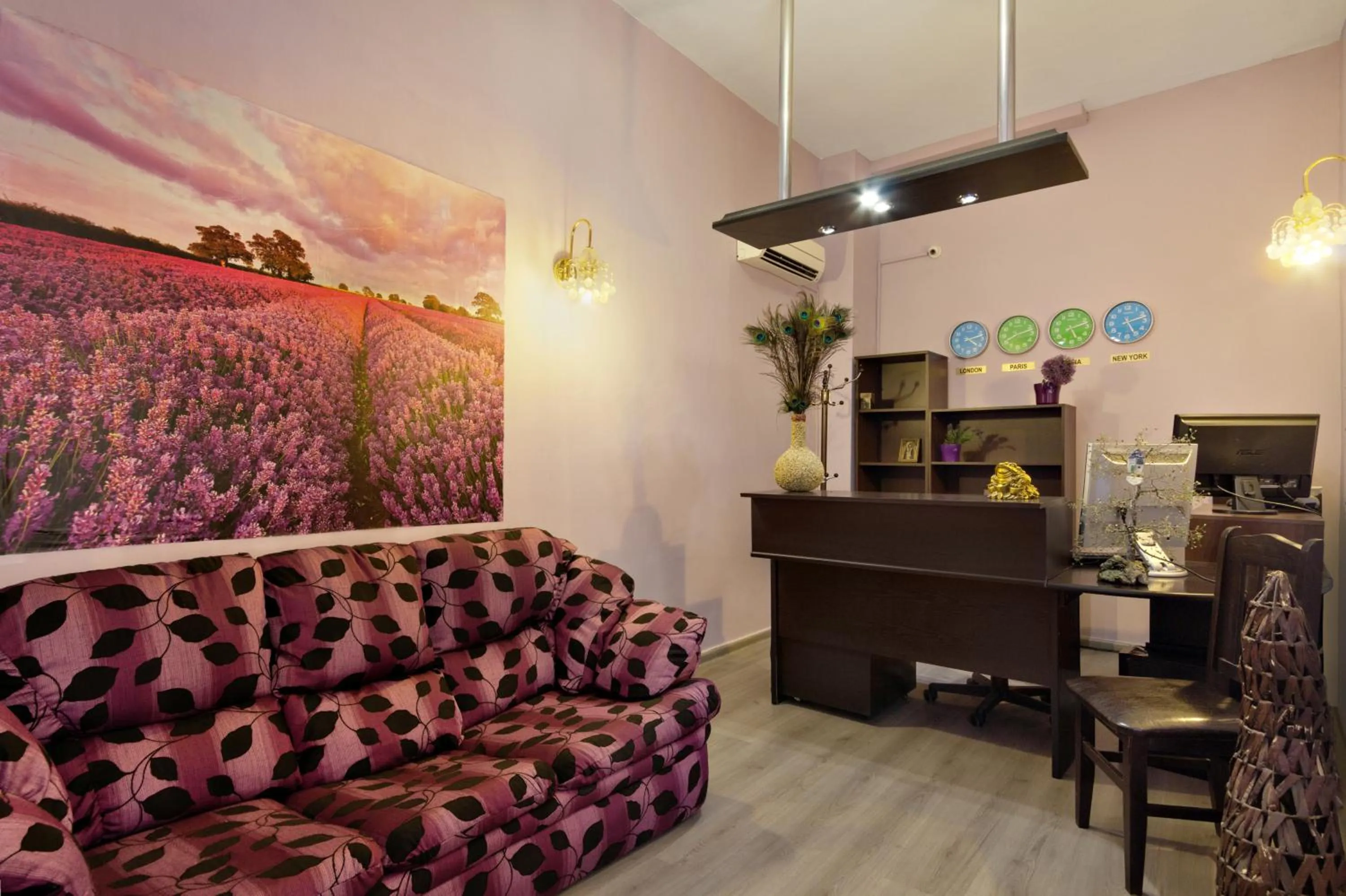 Lobby or reception in Family Hotel Marsina