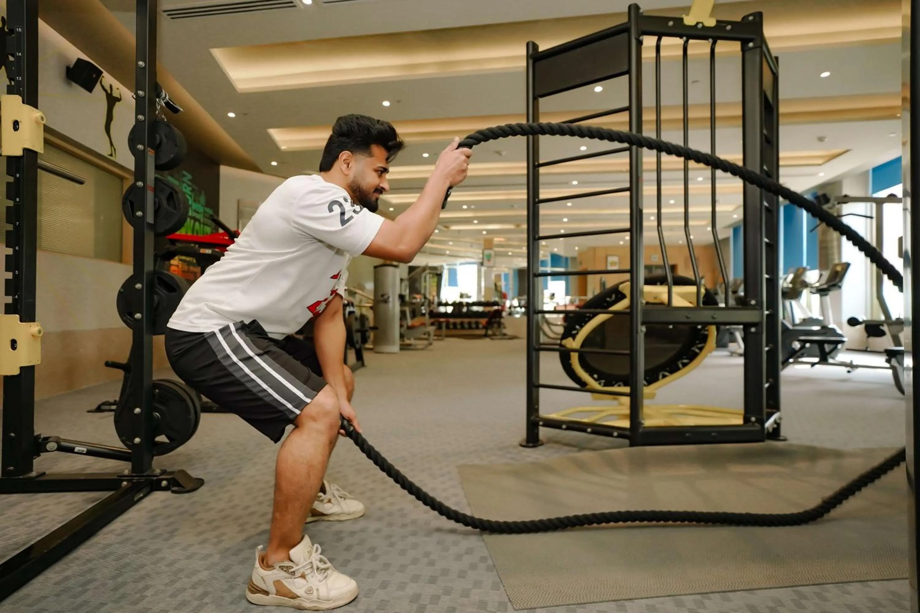 Fitness centre/facilities in Radisson Blu Hotel Amritsar