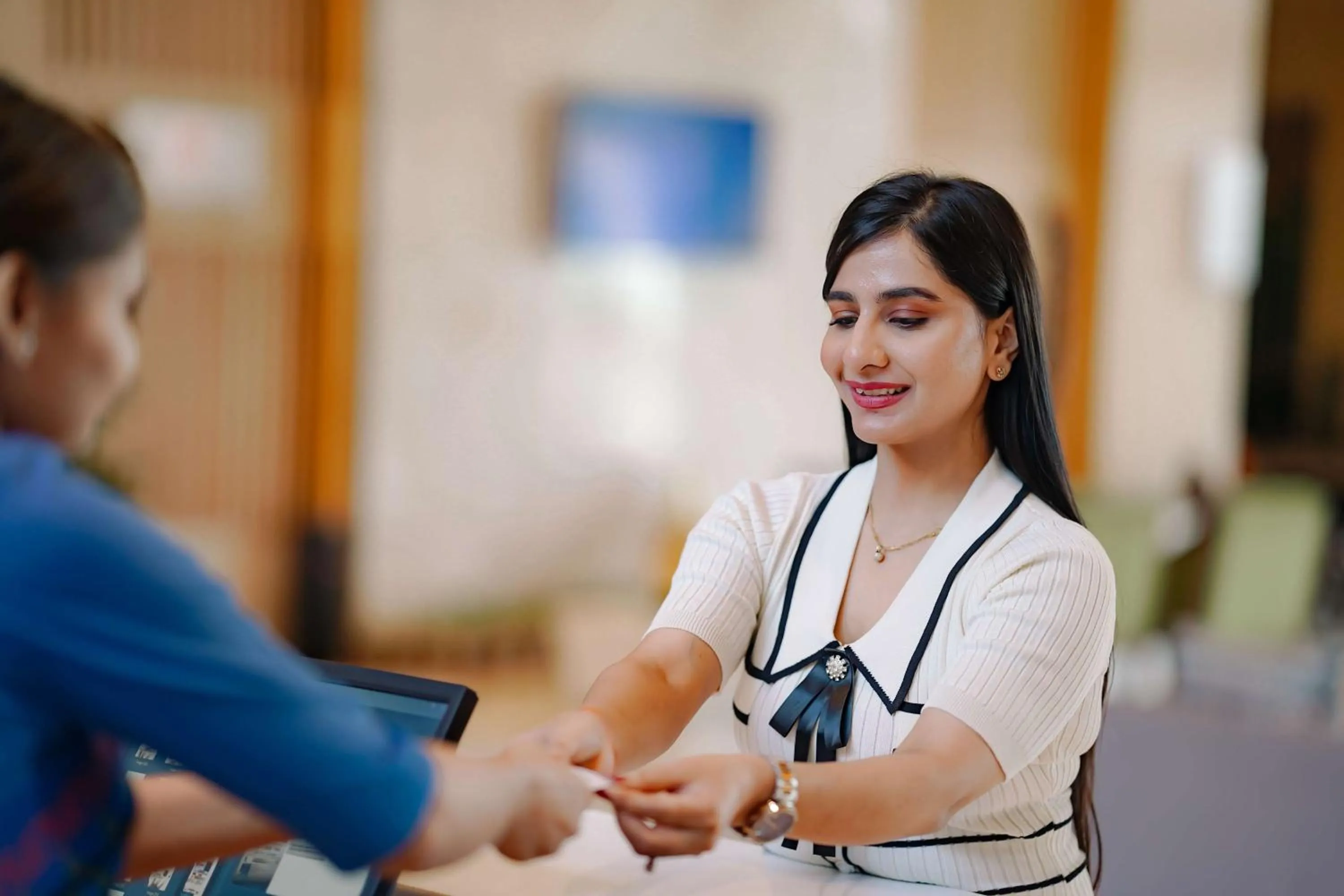 Lobby or reception in Radisson Blu Hotel Amritsar