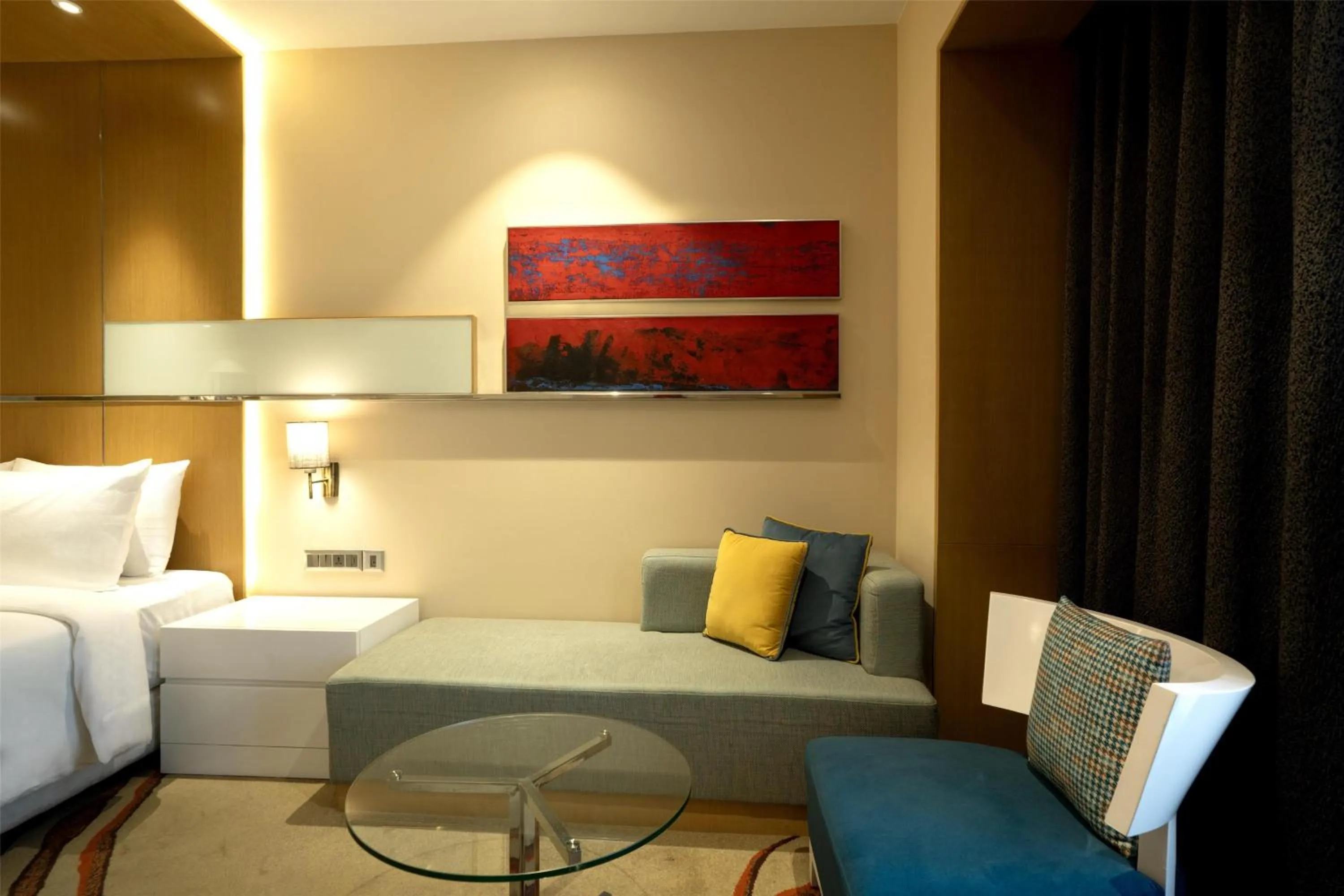 Bedroom, Bed in Radisson Blu Hotel Amritsar