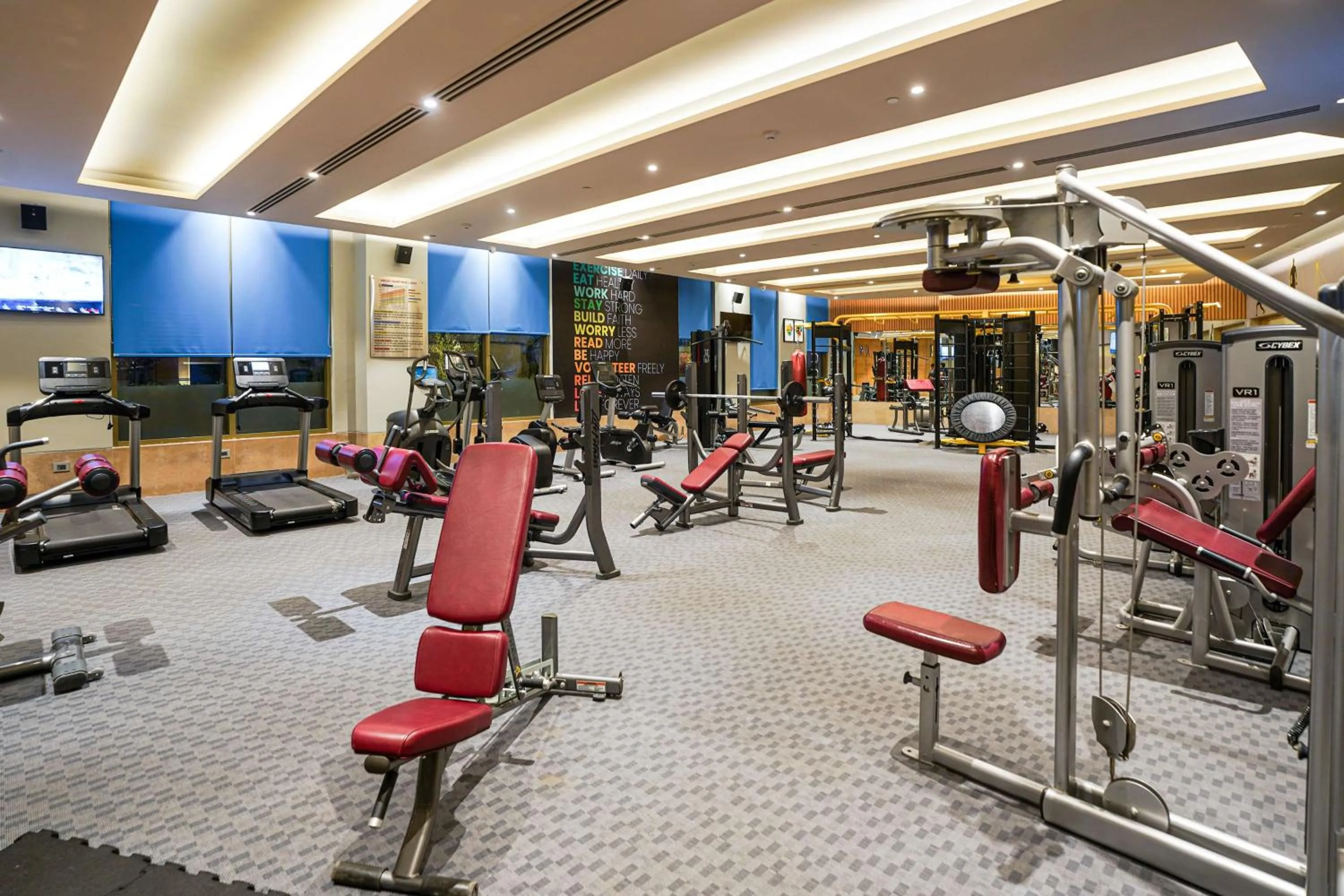 Fitness centre/facilities in Radisson Blu Hotel Amritsar