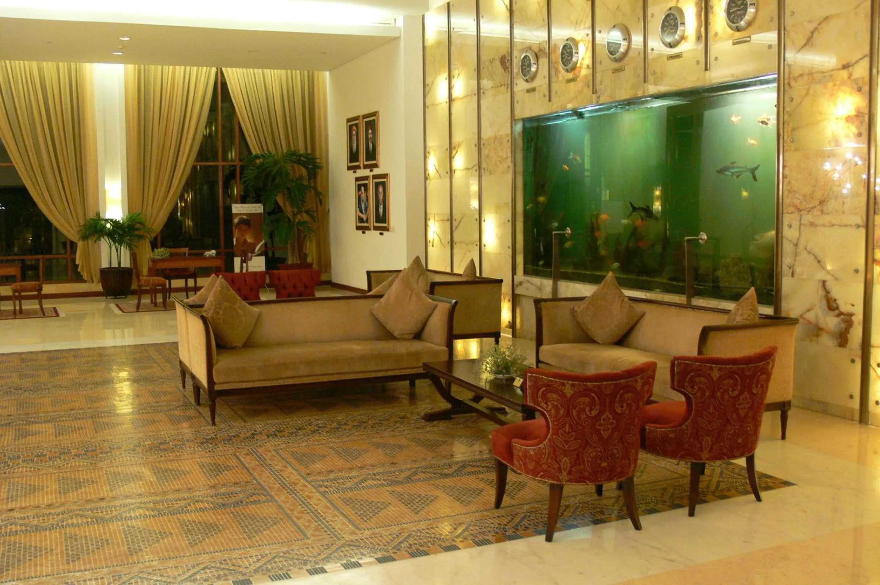 Lobby or reception in Zaver Pearl Continental, Gwadar