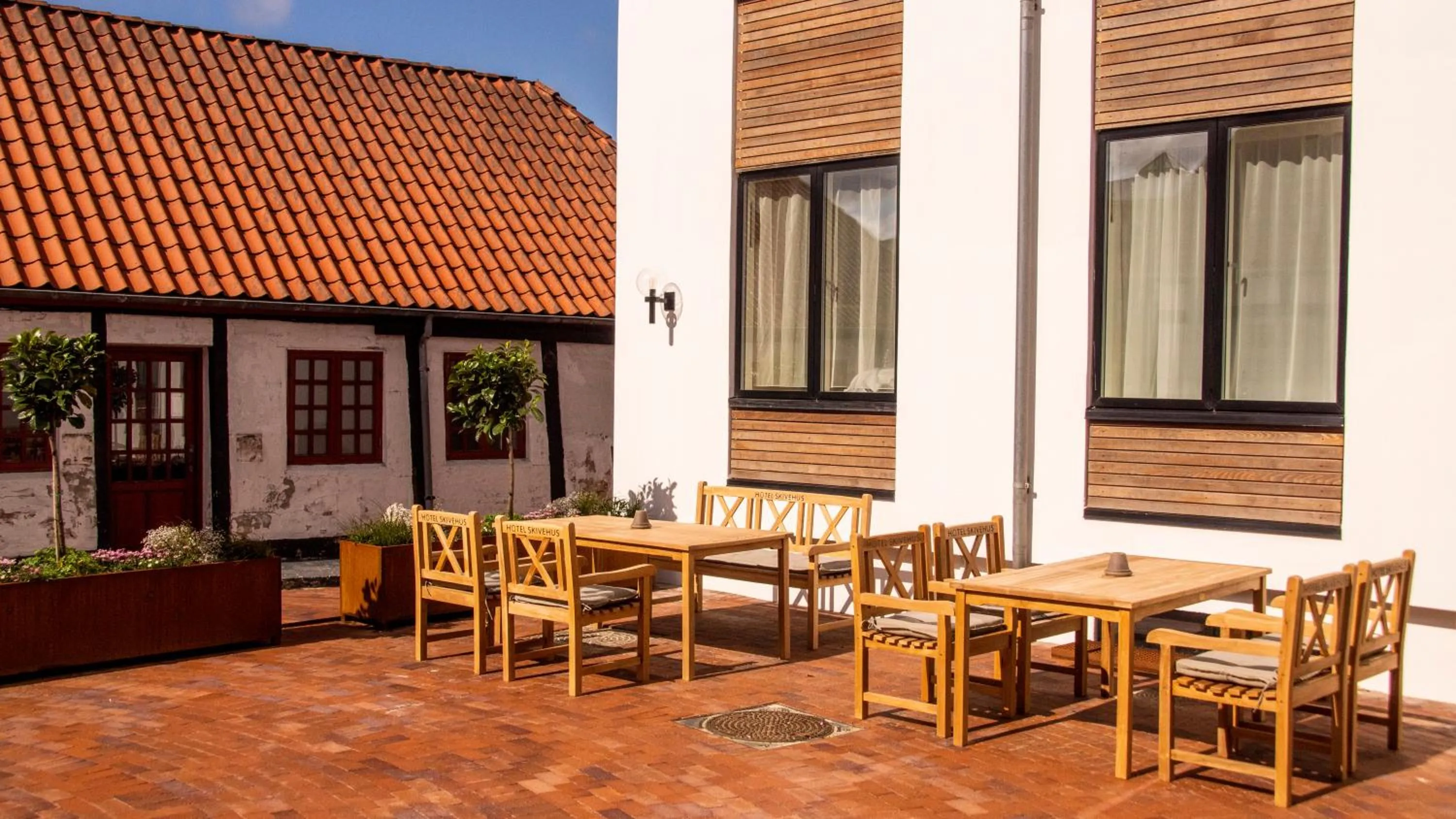 Garden in Hotel Skivehus