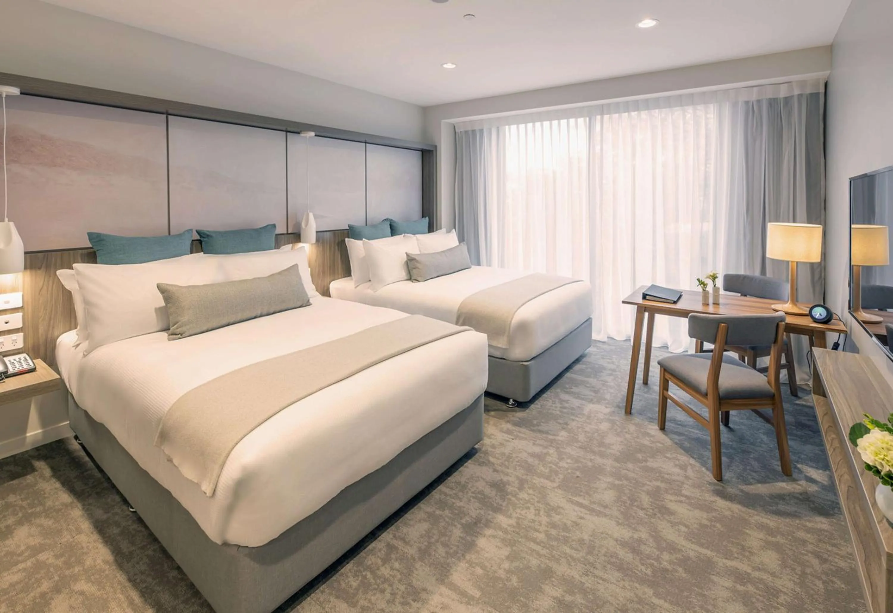 Bedroom, Bed in Sudima Christchurch City