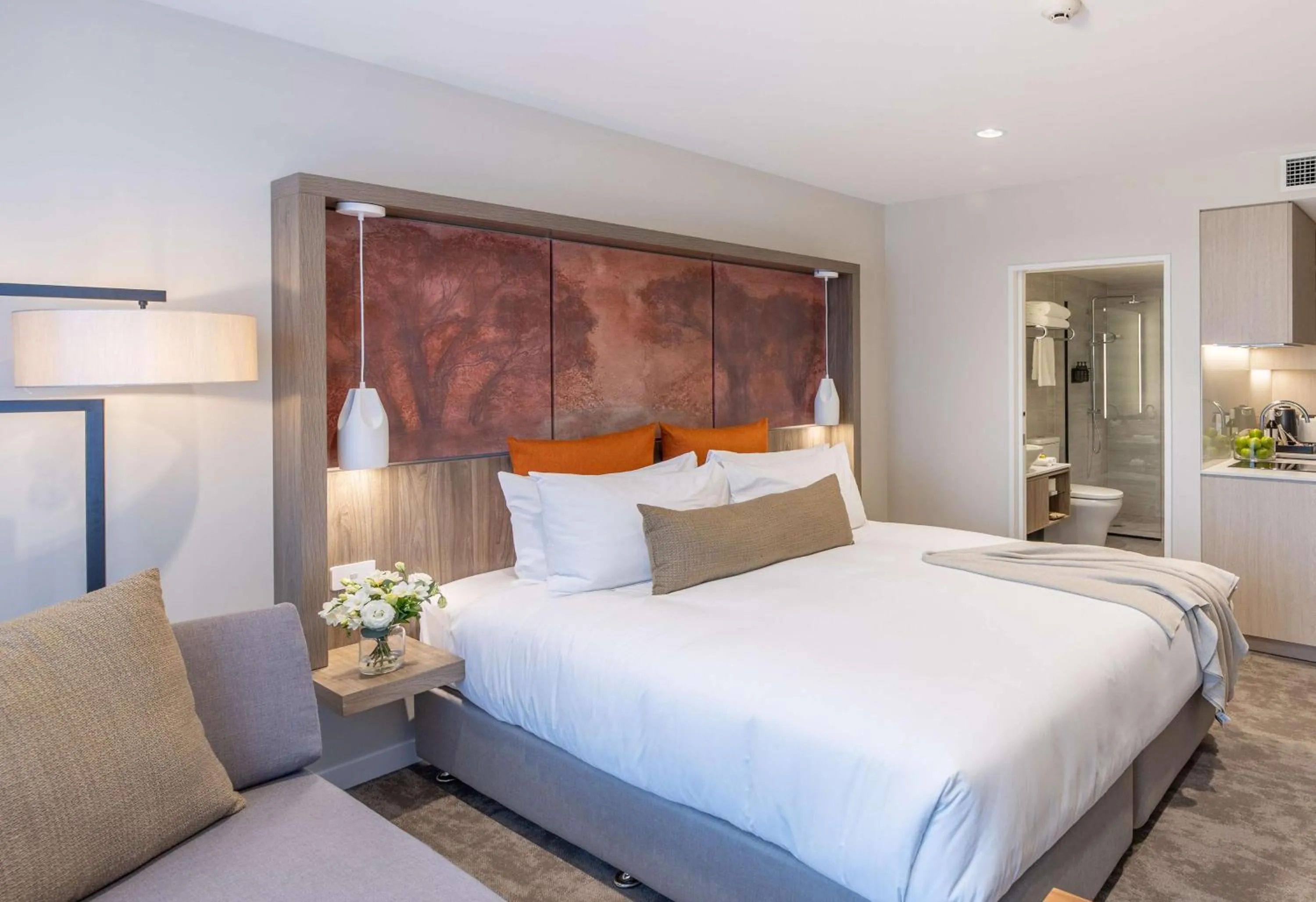 Bedroom, Bed in Sudima Christchurch City