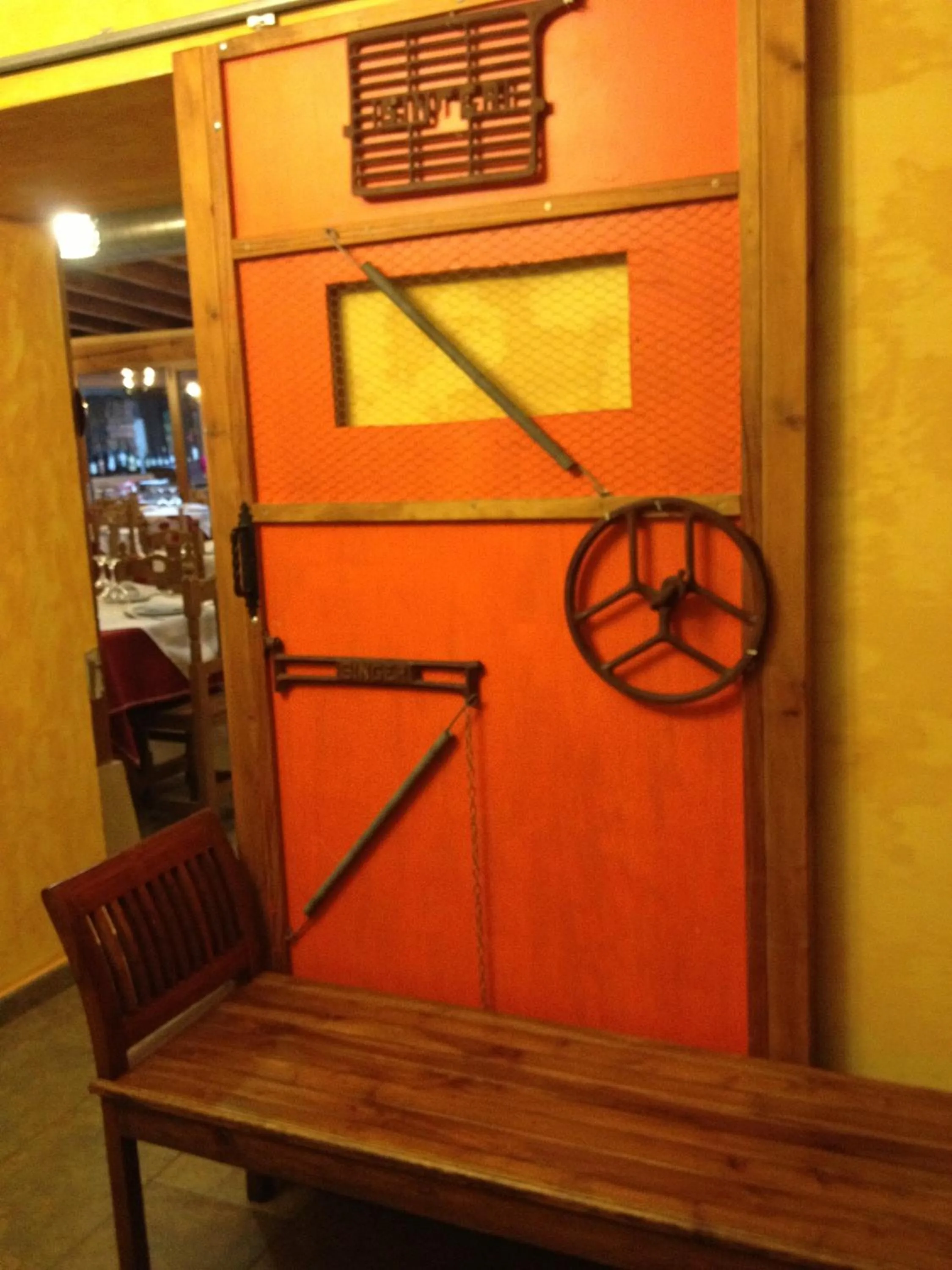 Decorative detail in Hosteria San Emeterio