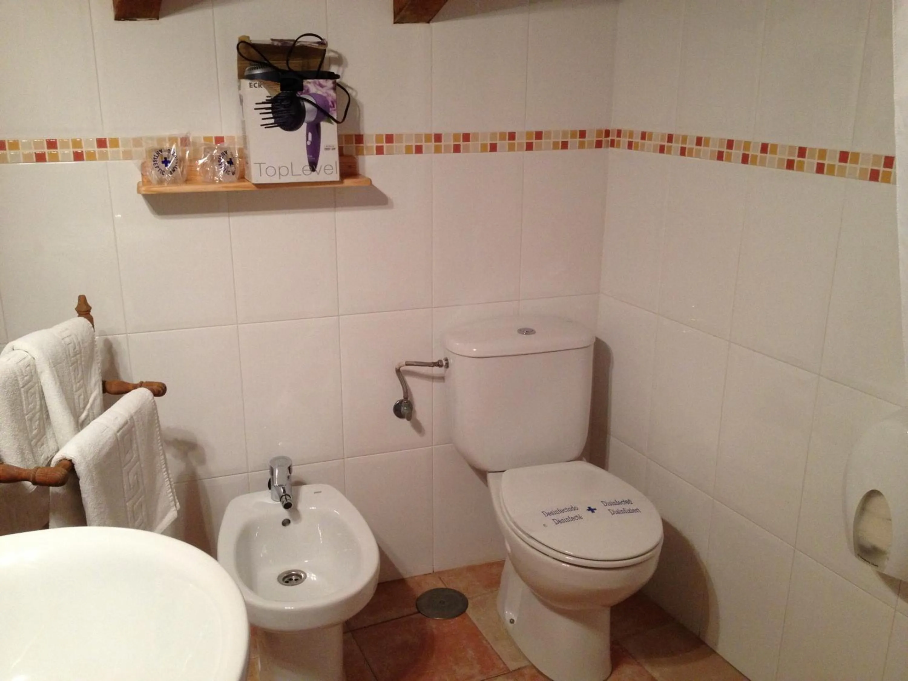 Bathroom in Hosteria San Emeterio