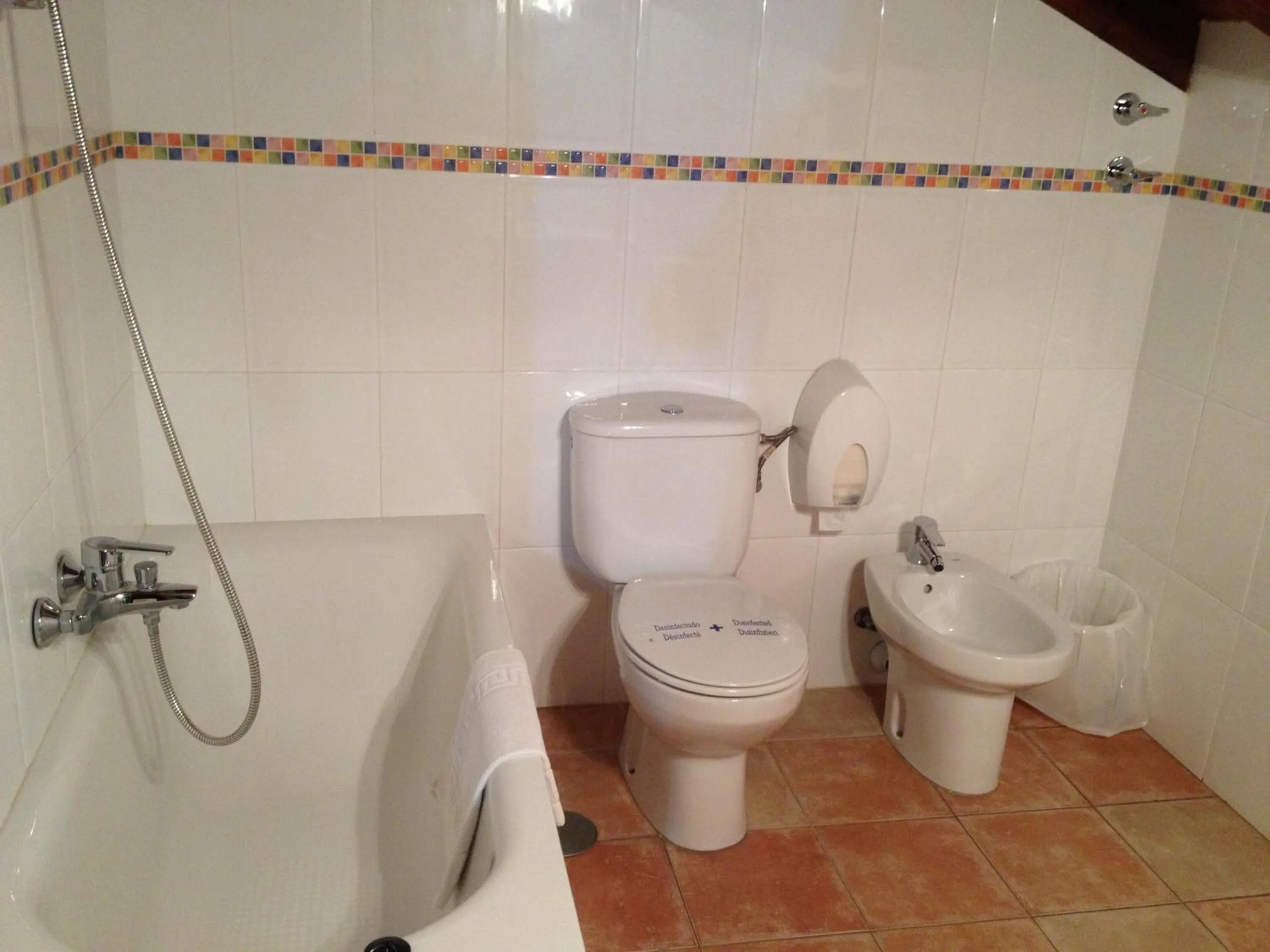 Bathroom in Hosteria San Emeterio