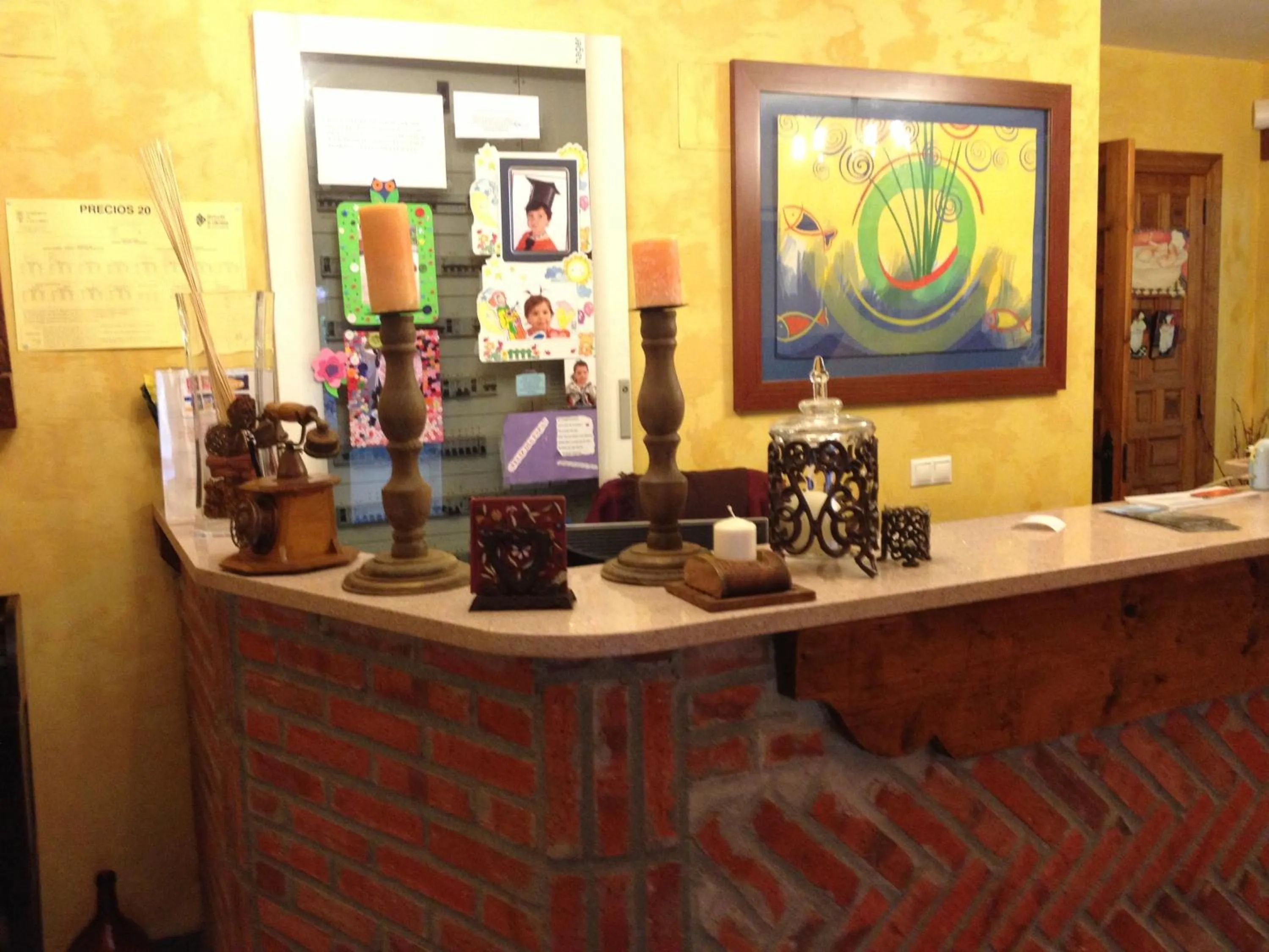 Lobby or reception in Hosteria San Emeterio