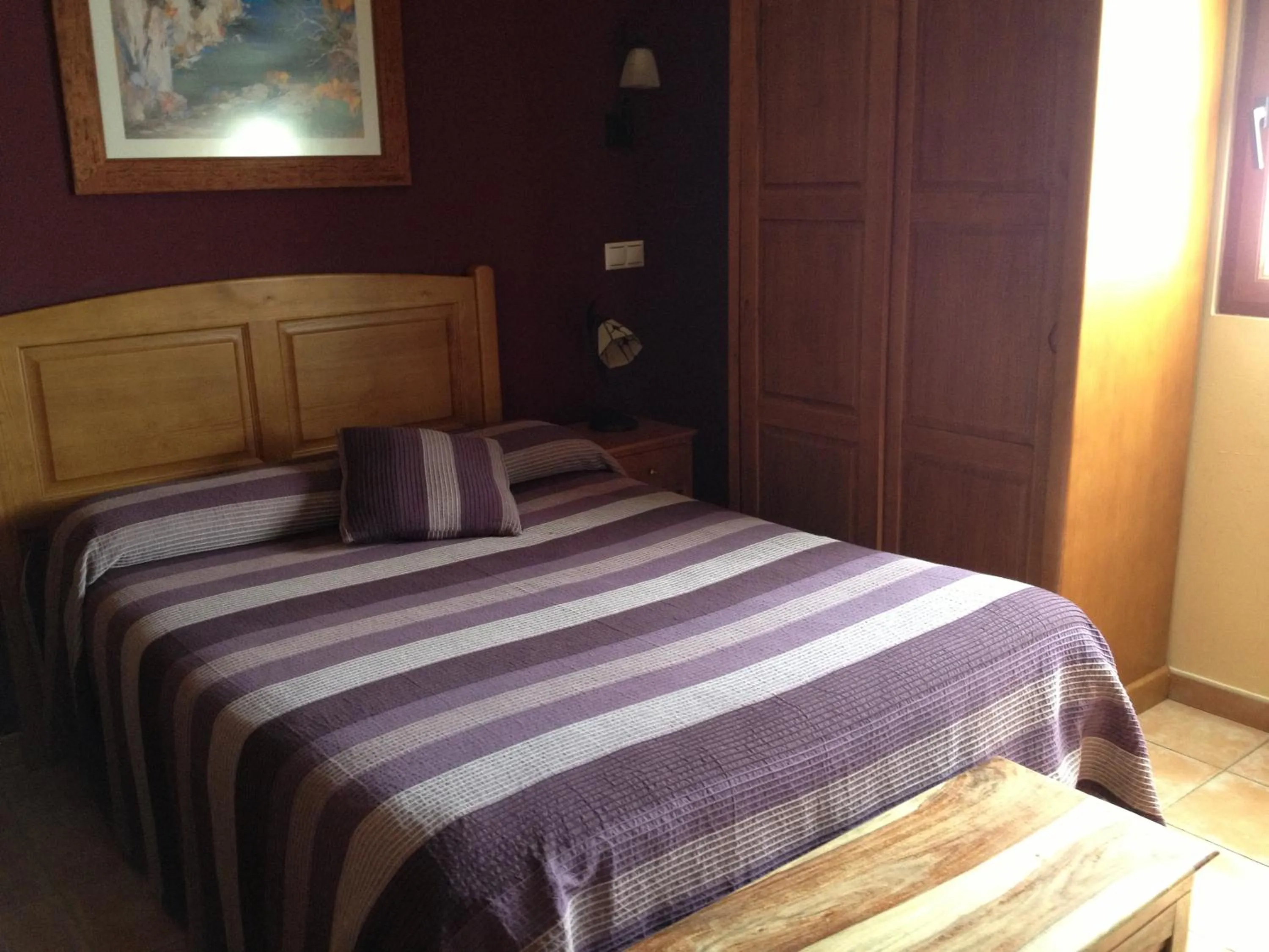Bed in Hosteria San Emeterio