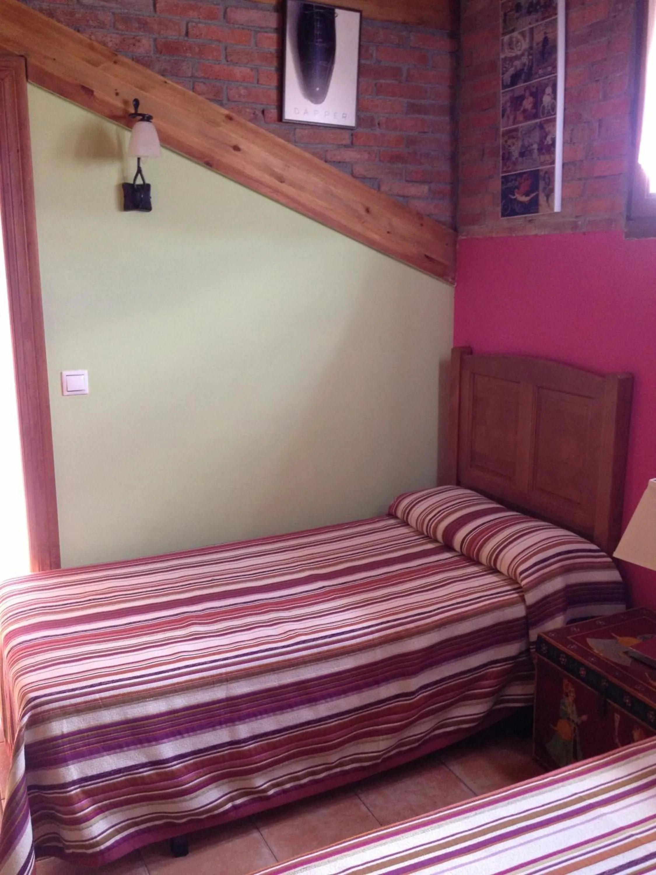 Bed in Hosteria San Emeterio