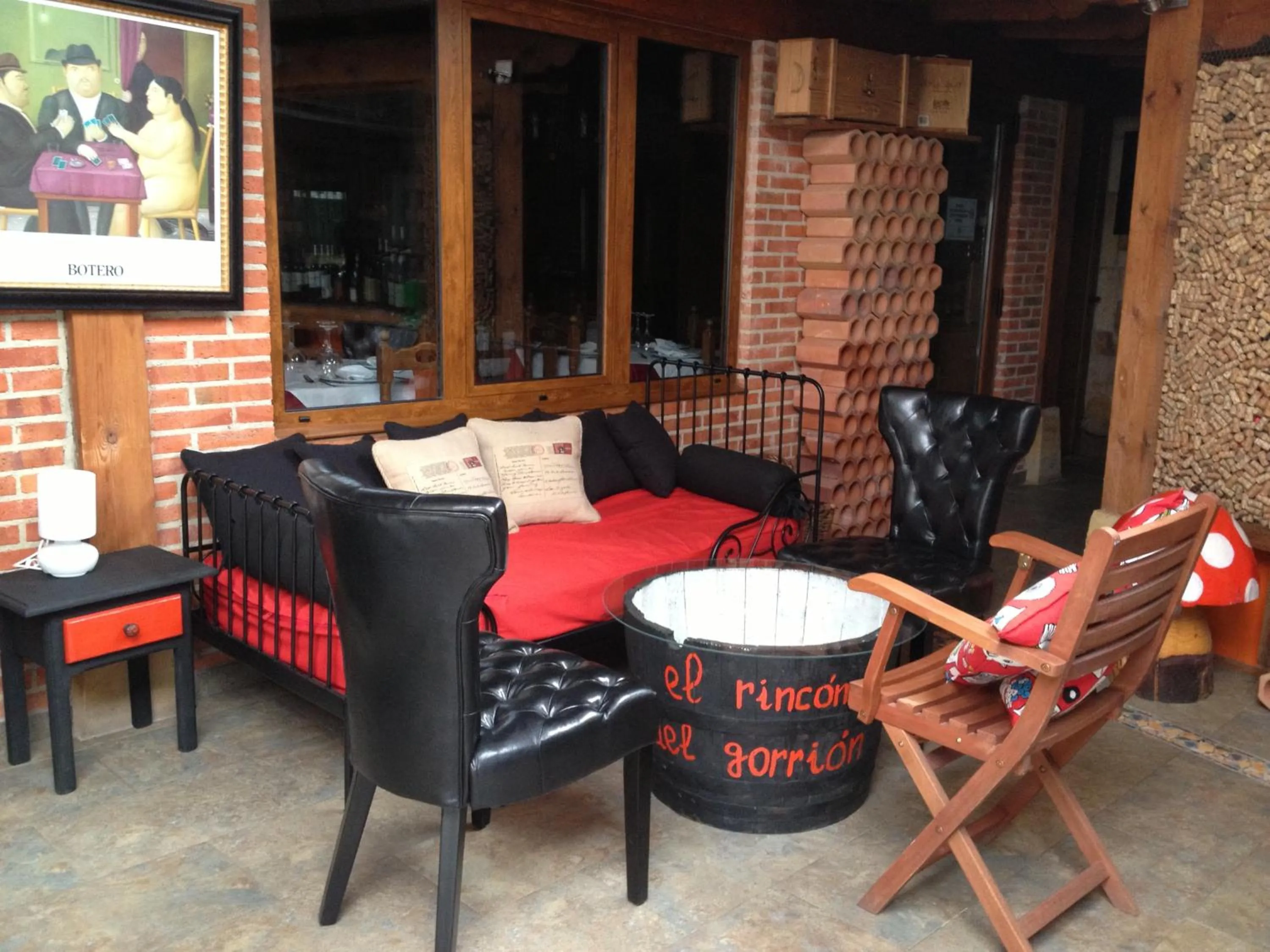 Patio in Hosteria San Emeterio