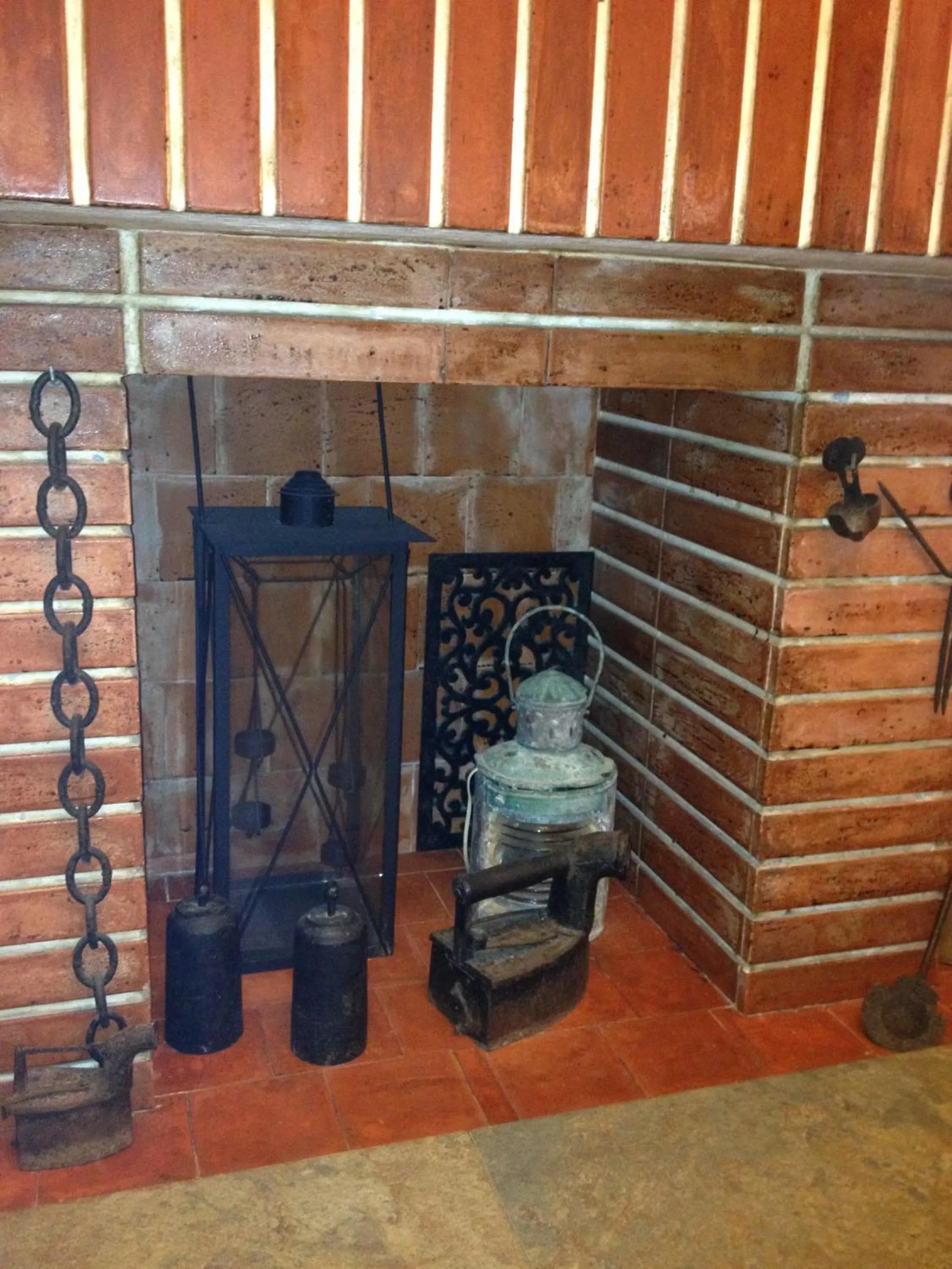 Decorative detail in Hosteria San Emeterio