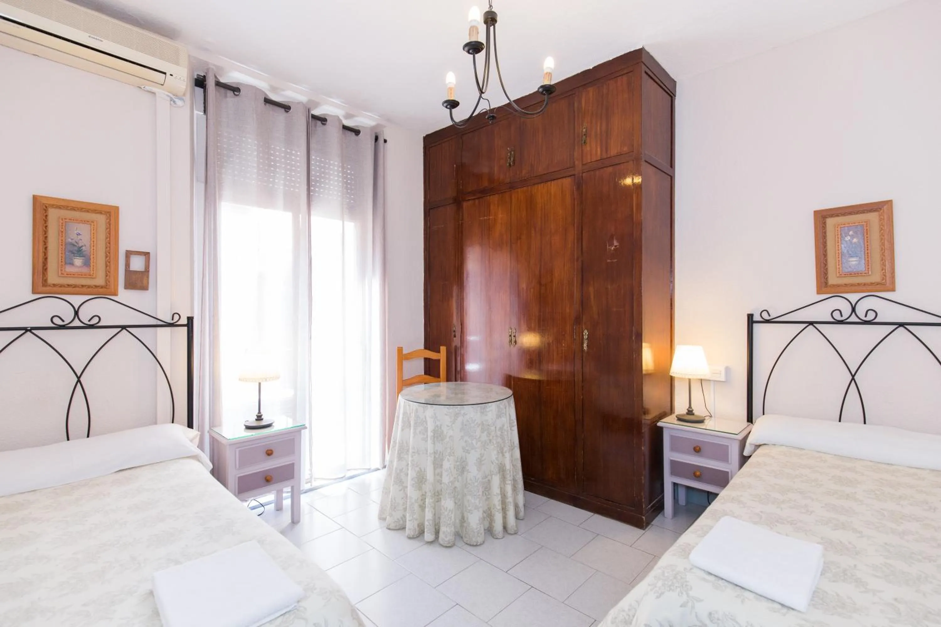 Bed in Pension Mesones