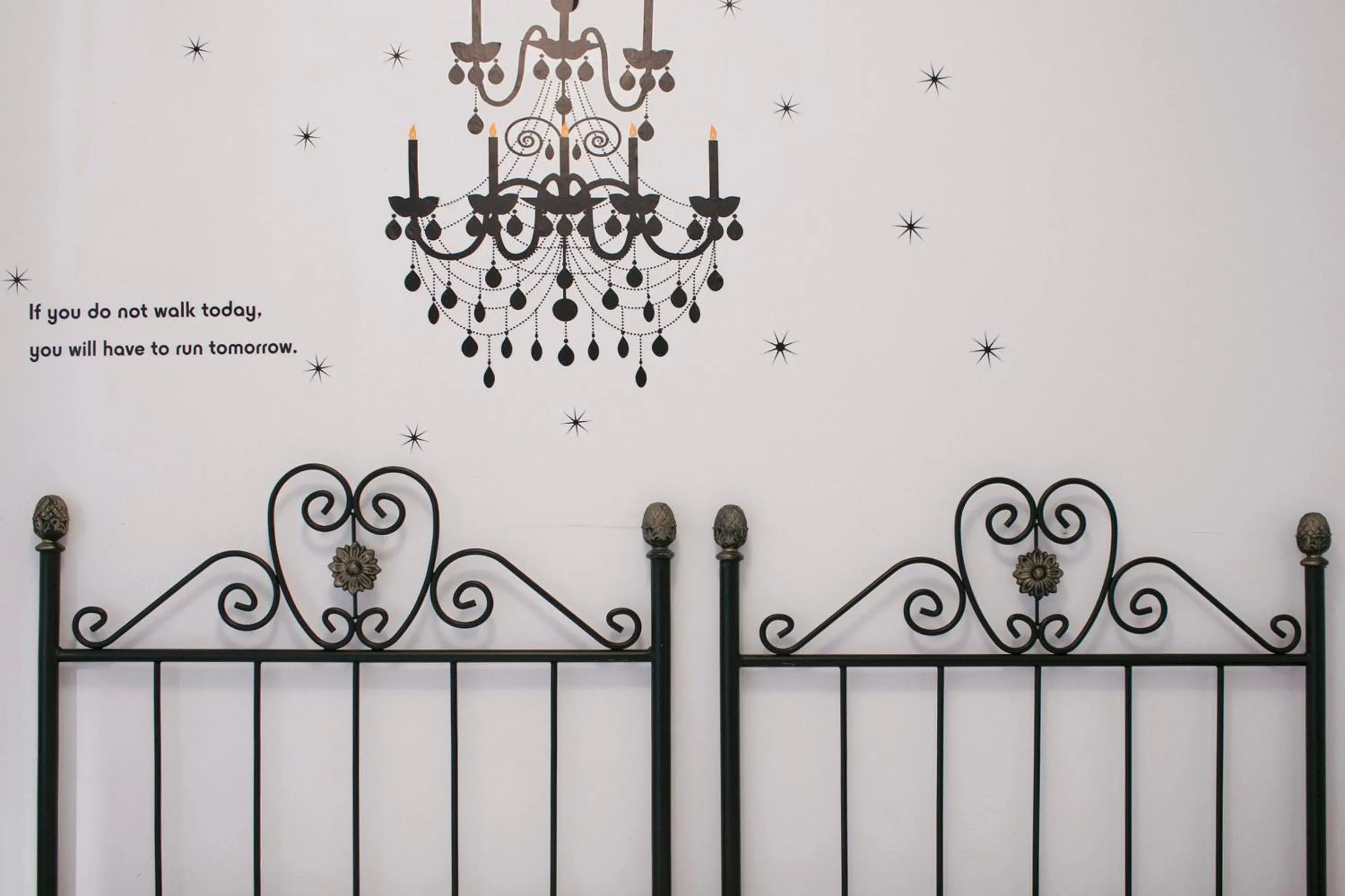 Bed in Pension Mesones