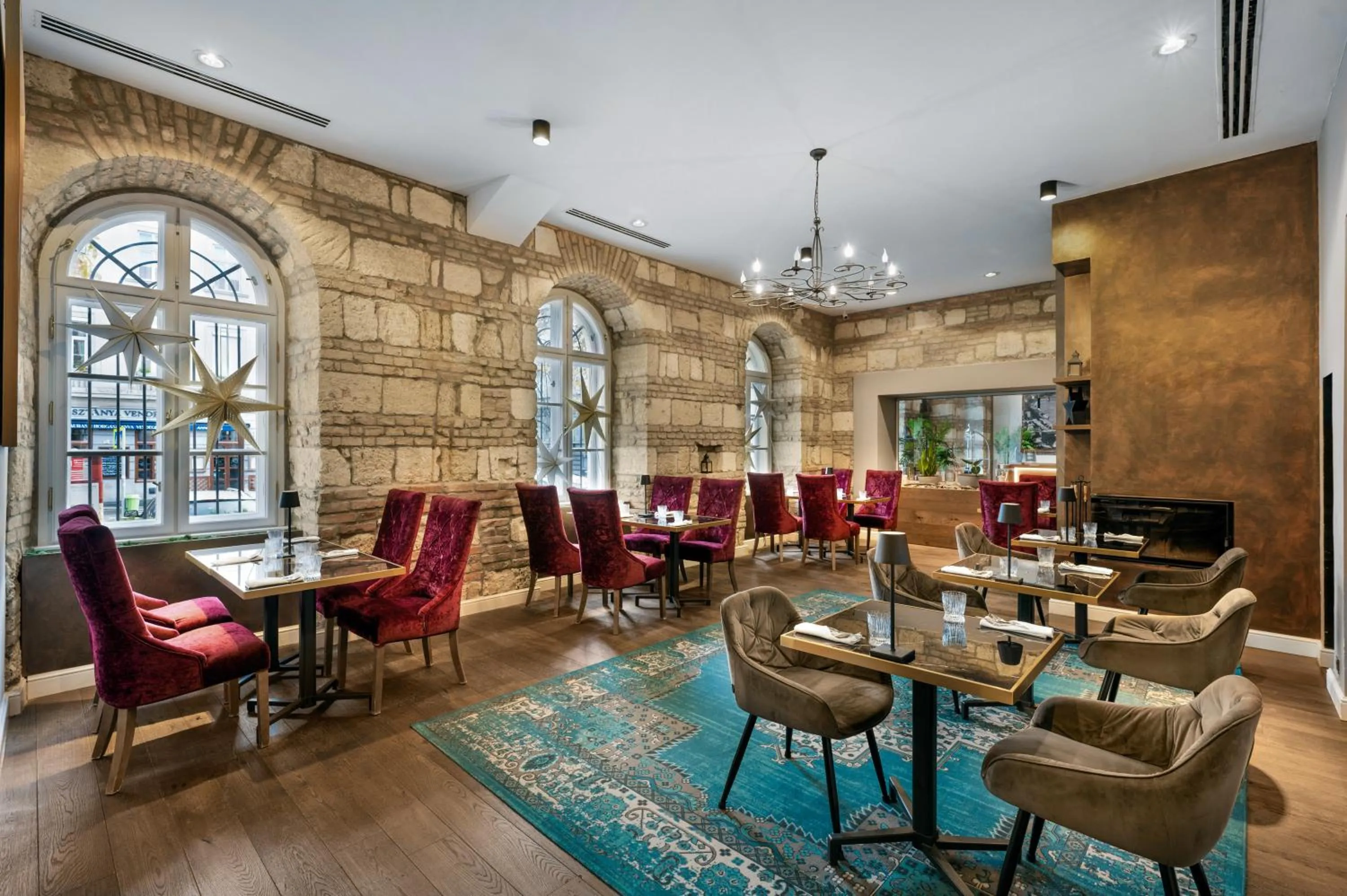 Restaurant/places to eat in Monastery Boutique Hotel Budapest