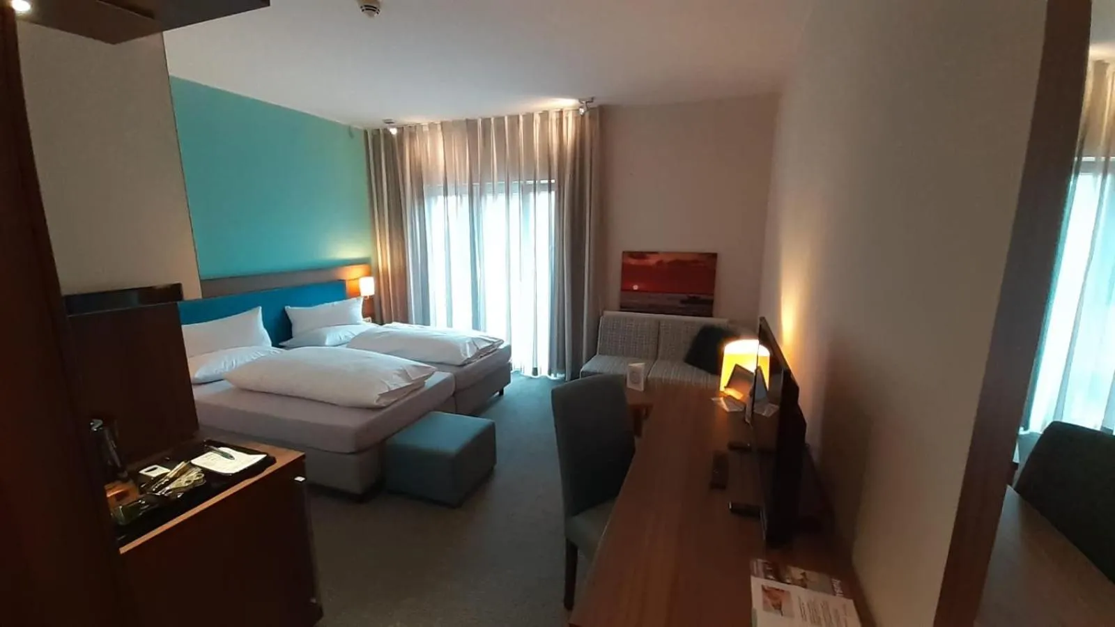 Photo of the whole room, Bed in Boutiquehotel Myn Utspann