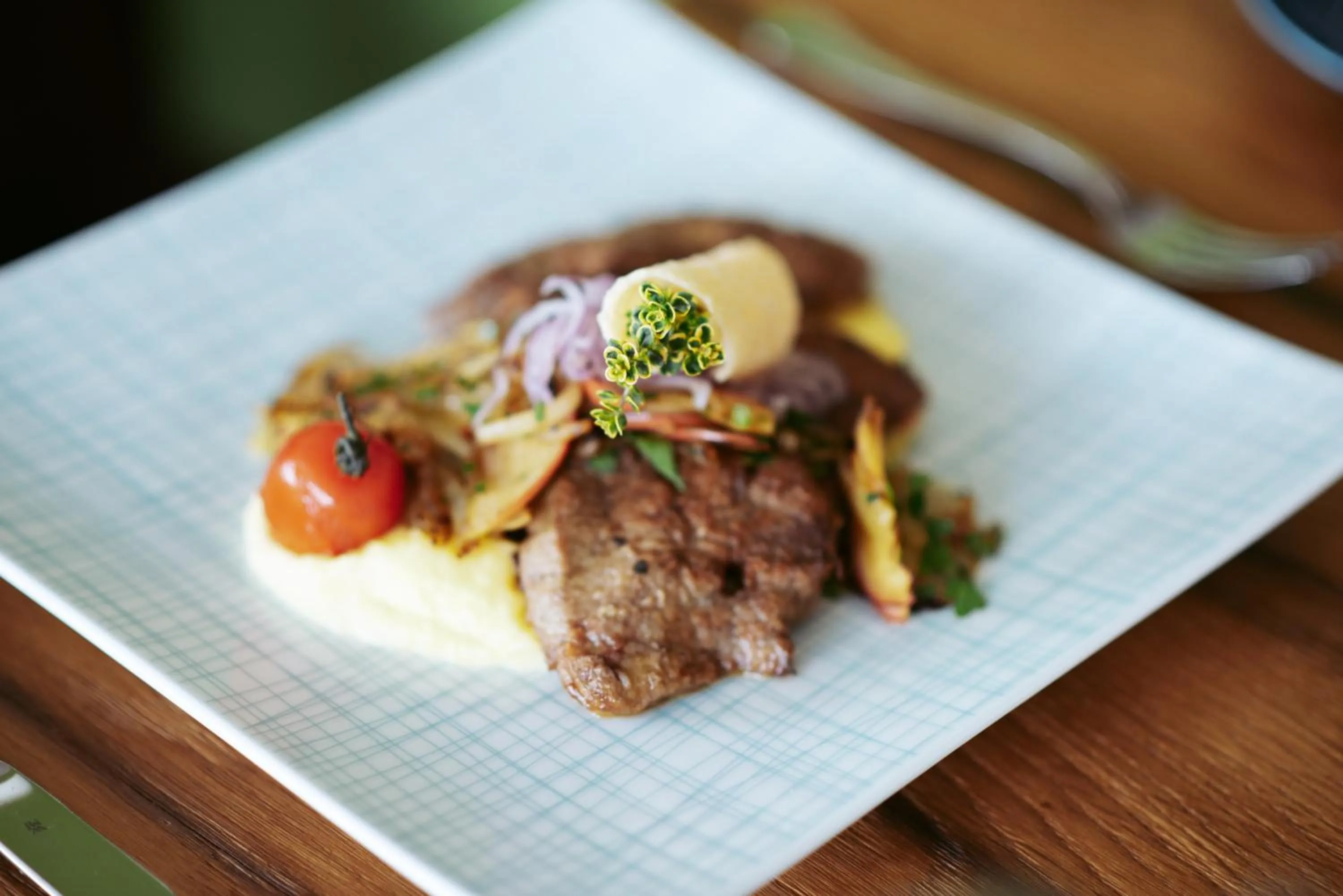 Food and drinks in Boutiquehotel Myn Utspann