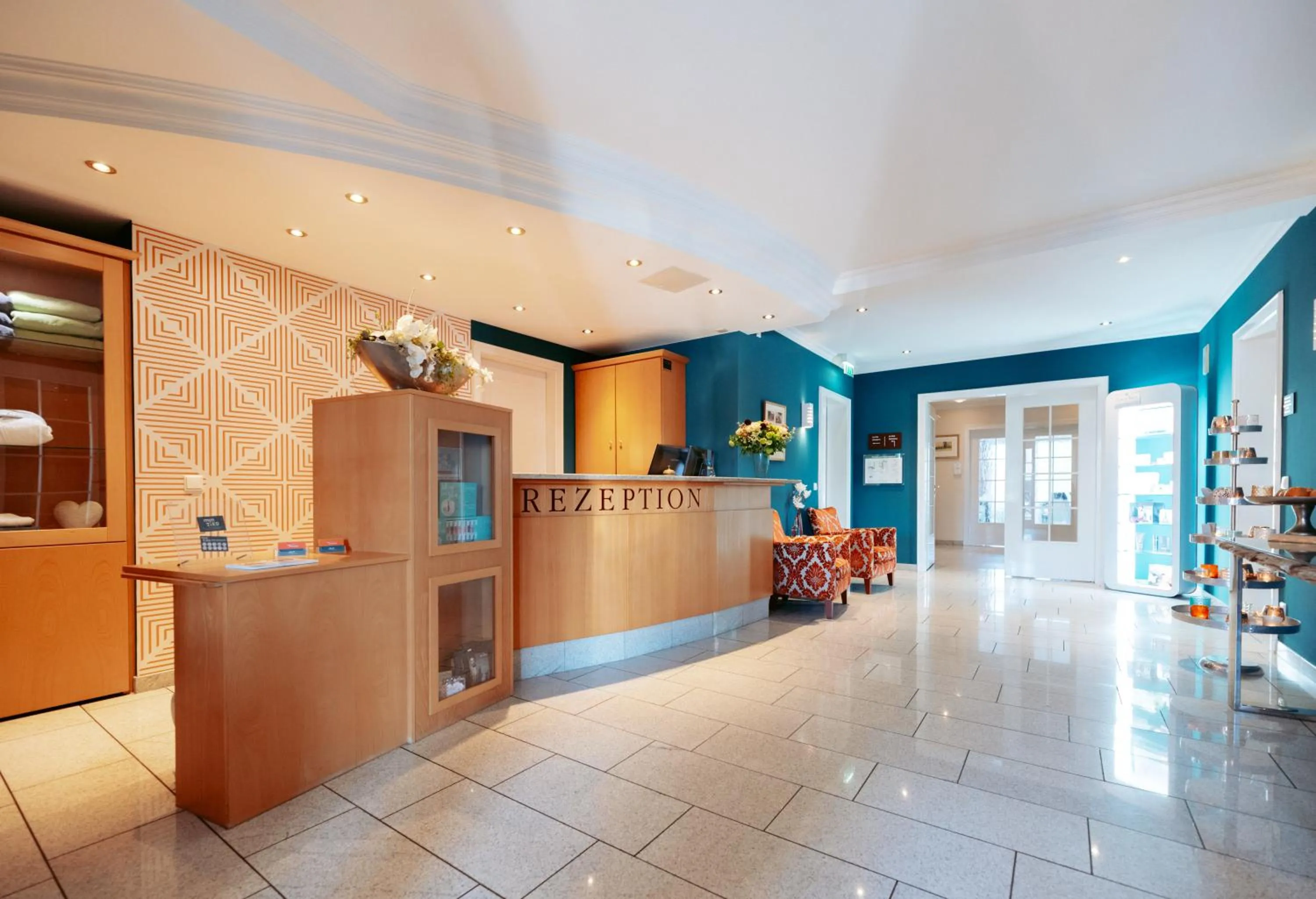 Lobby or reception in Boutiquehotel Myn Utspann